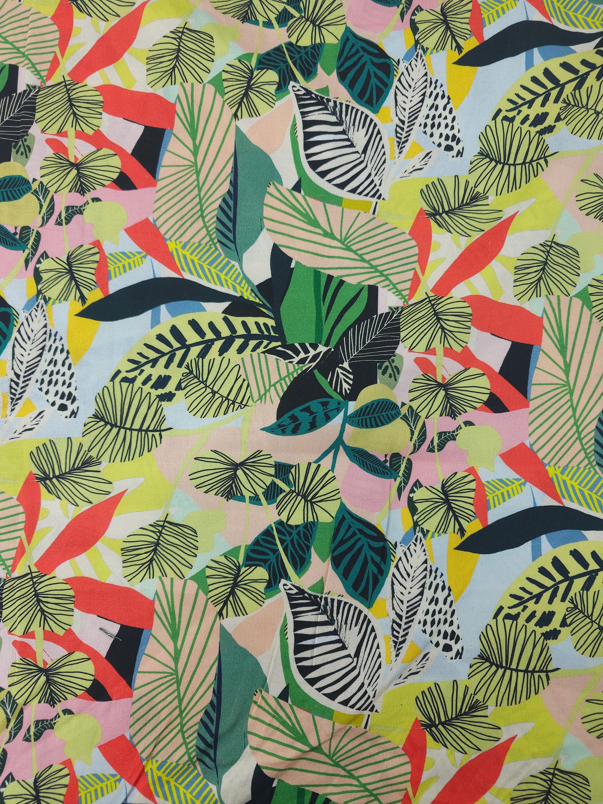 Jungle Abstract Botanica 100% Cotton - Kitty McCall x Free Spirit