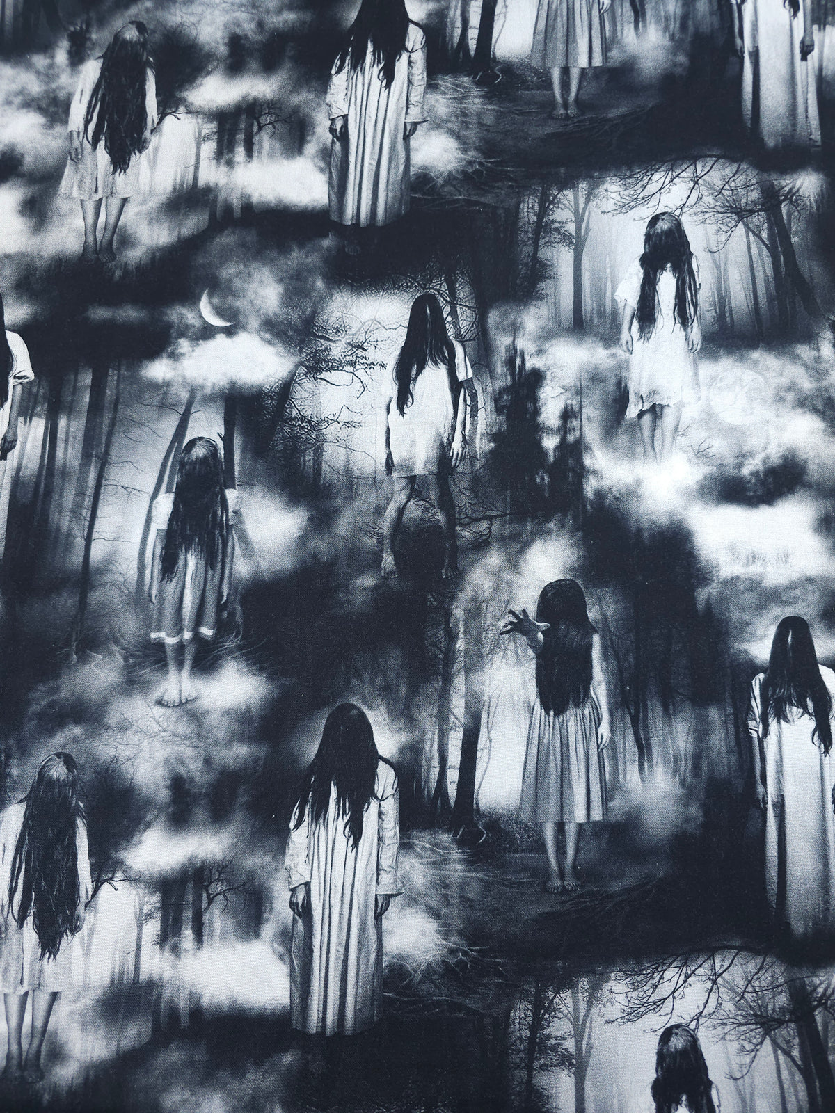 Haunted Girl In The Woods 100% Cotton