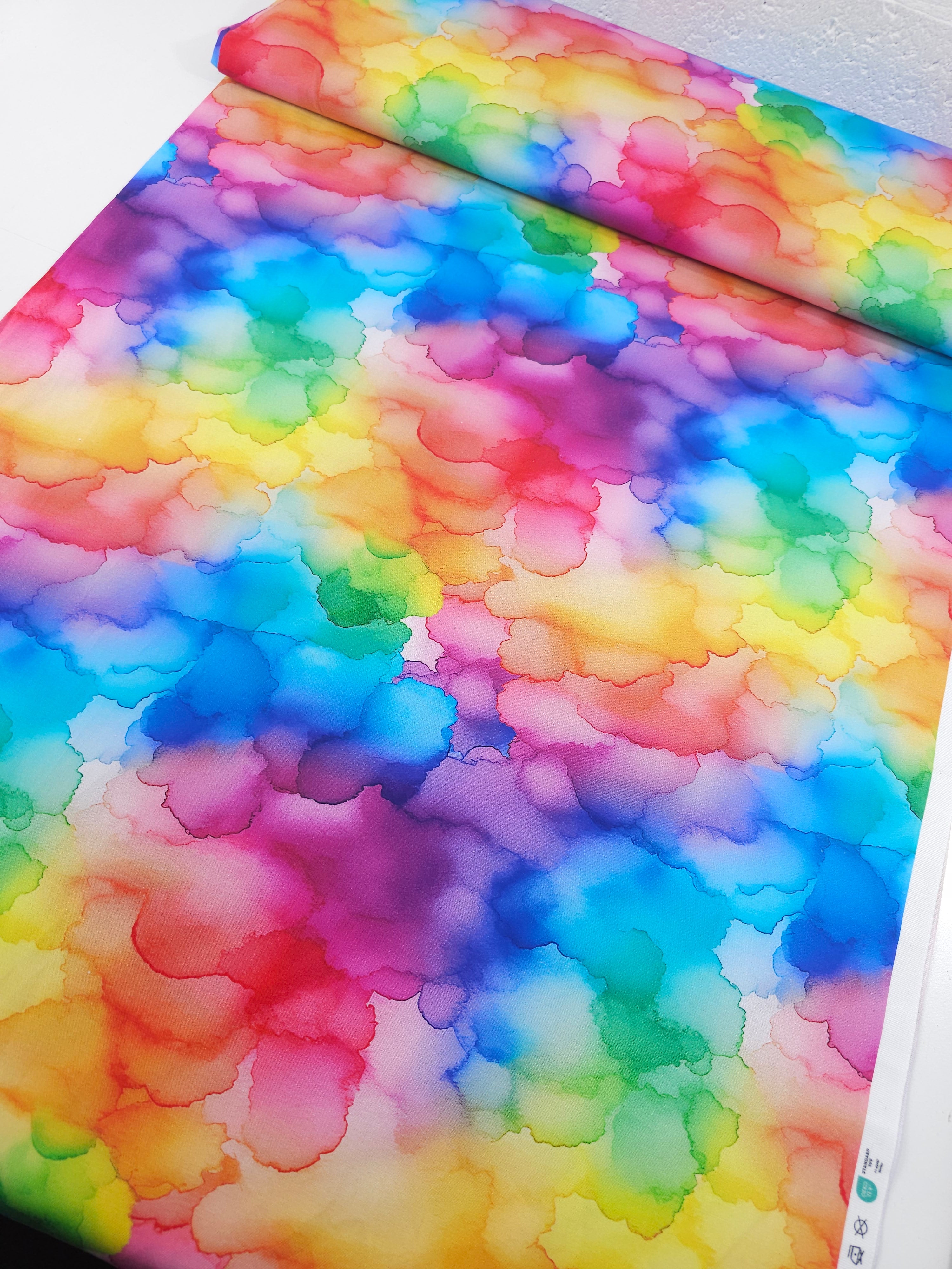 Rainbow Cloud Wash 100% Cotton - Patrick Lose