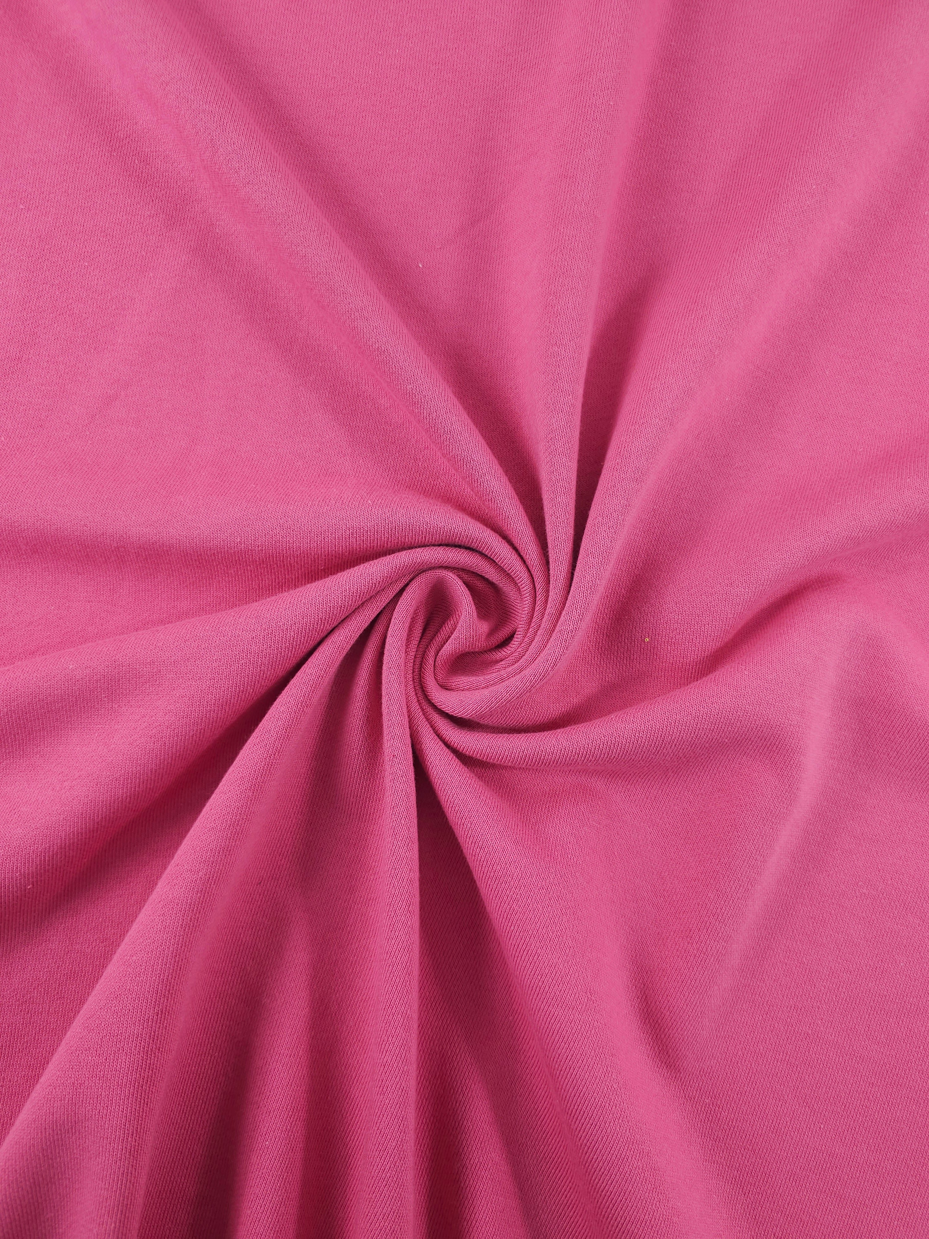 Fuchsia Pink Loopback Terry