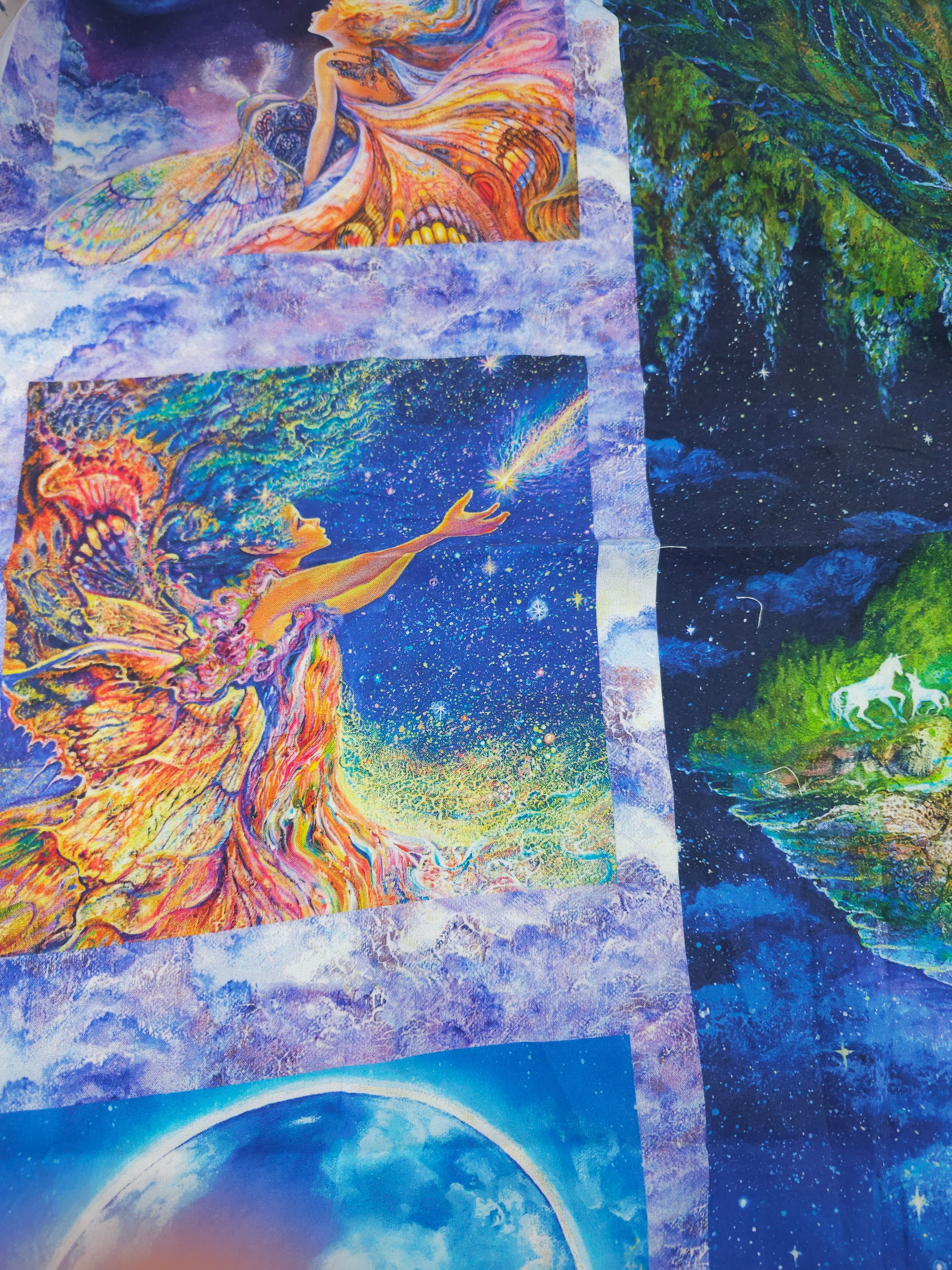 Tree of life Cotton panel- 0.9m piece
