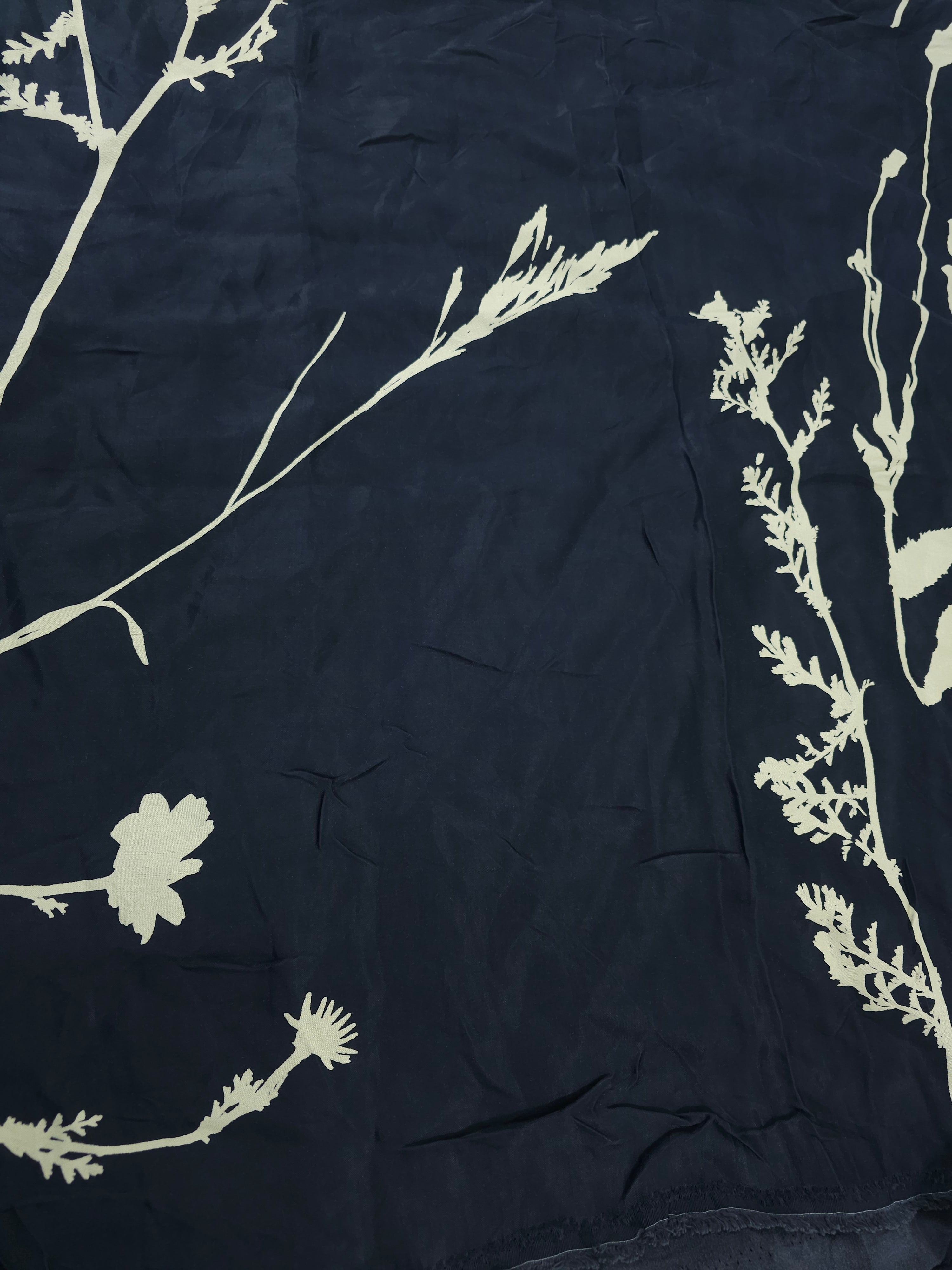 Shadowed fauna Viscose satin- 1.7m piece