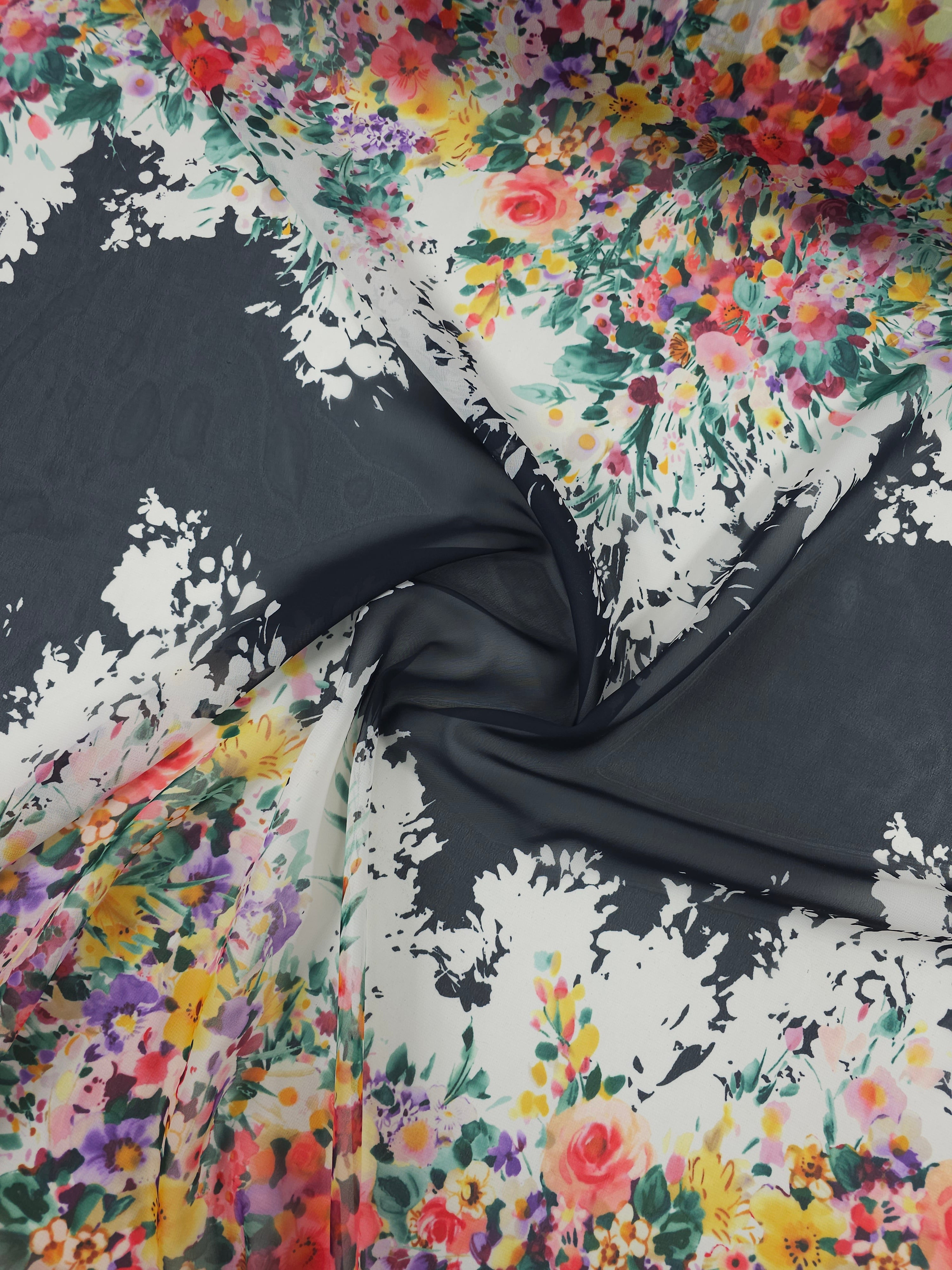 Floral Bed Chiffon