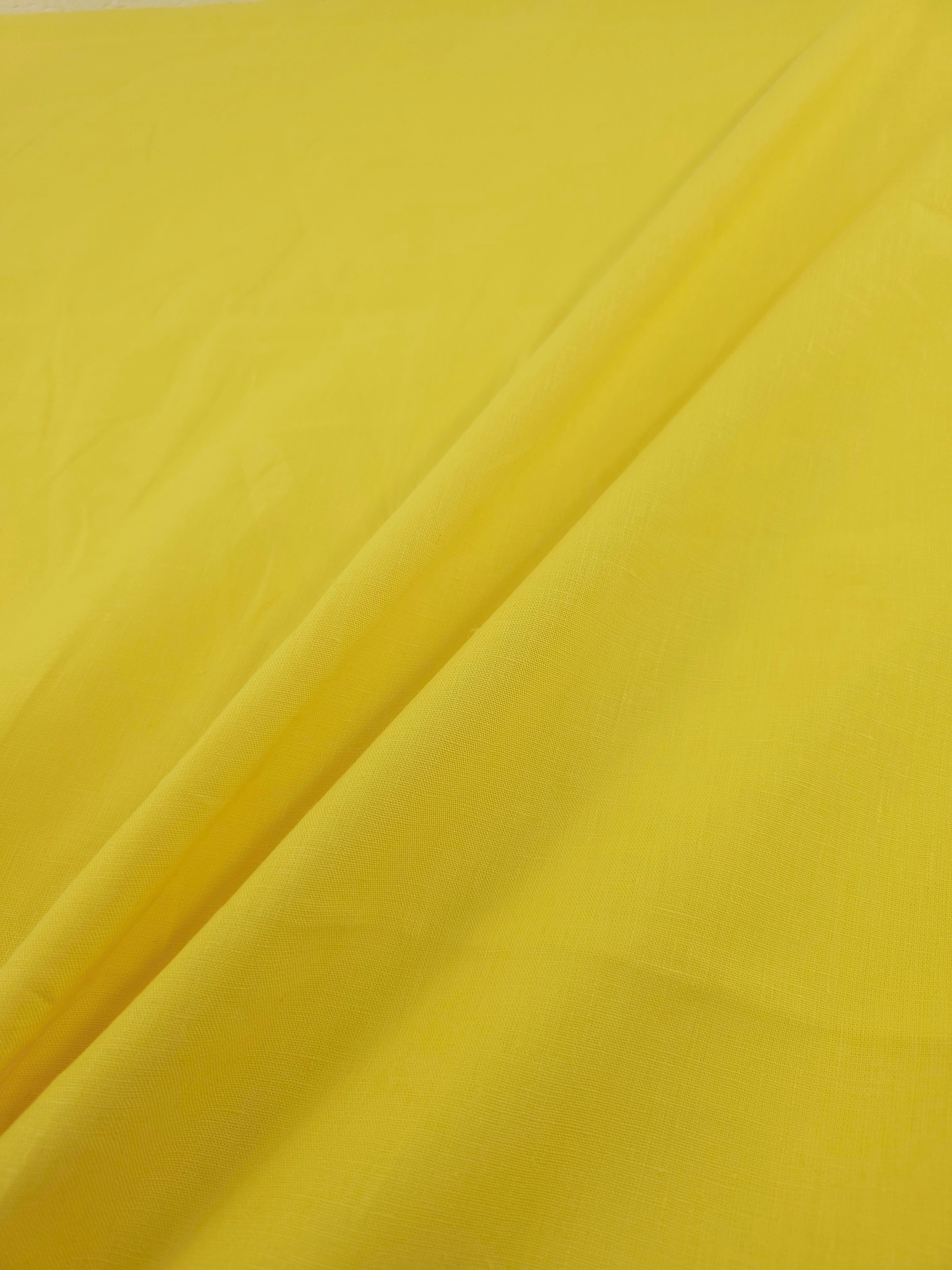Yellow 100% Linen