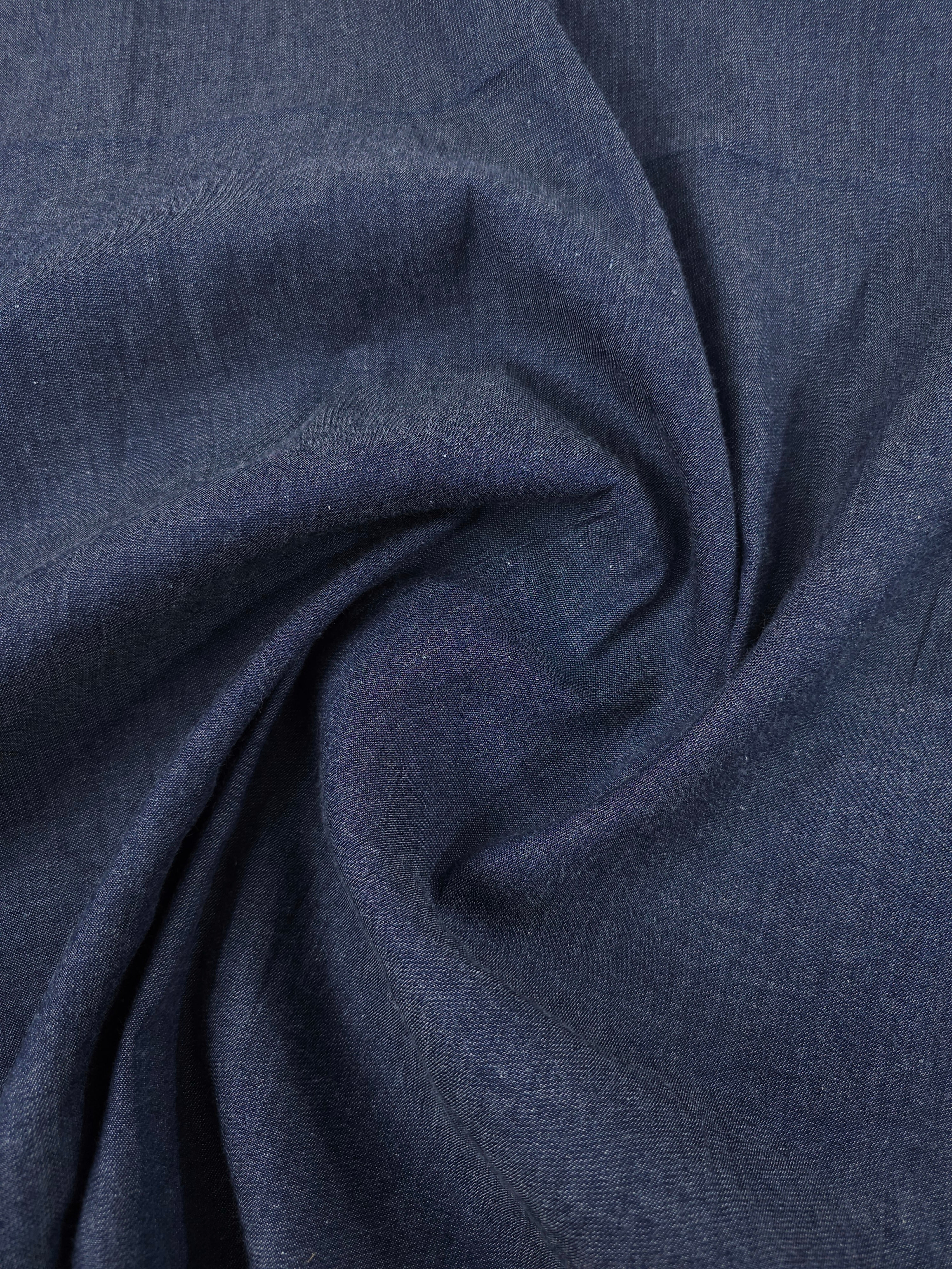 Hale Blue Lightweight Cotton Chambray