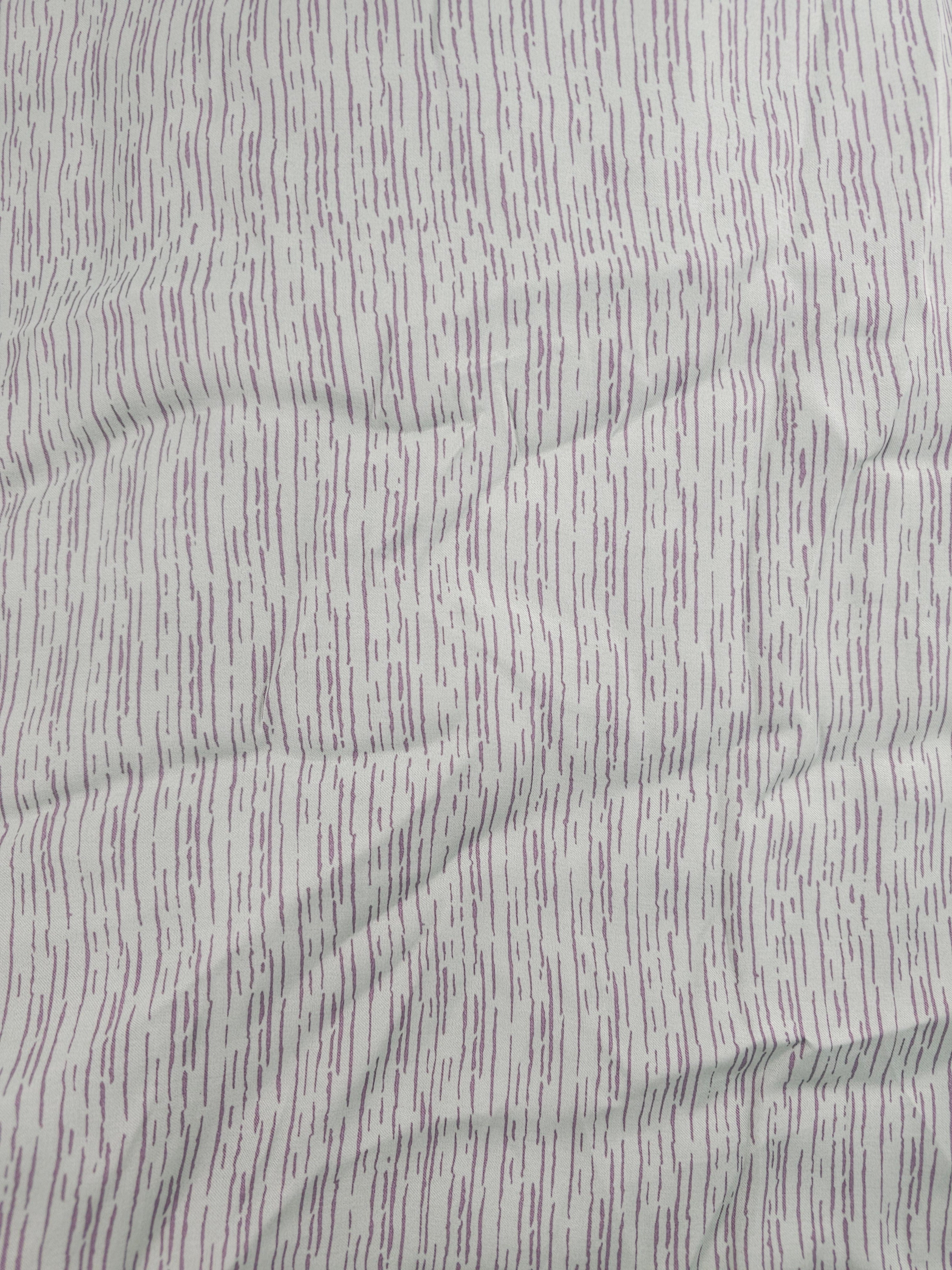 Mint grey stripe Viscose- 6m piece