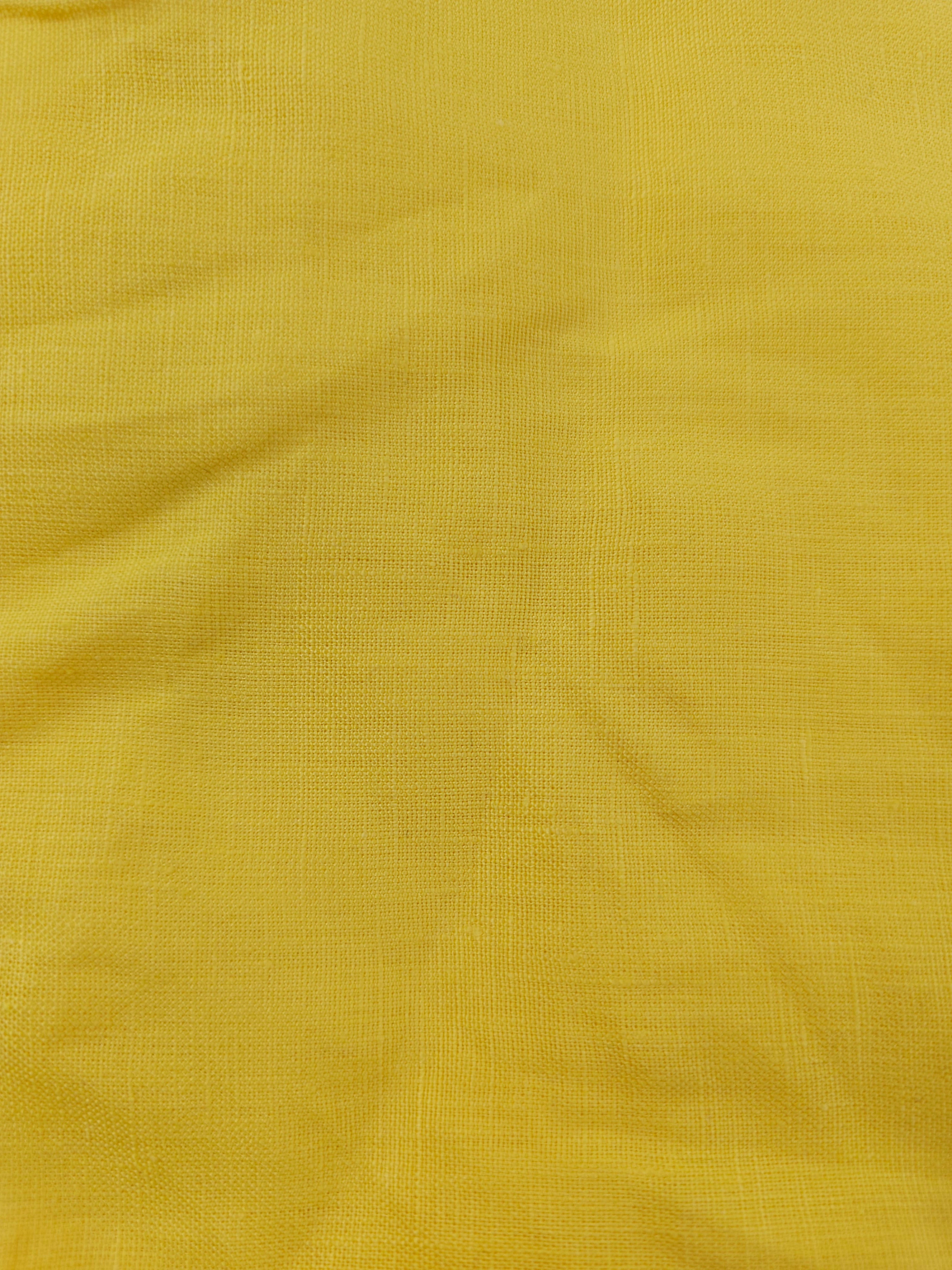Yellow linen- 1.8m piece