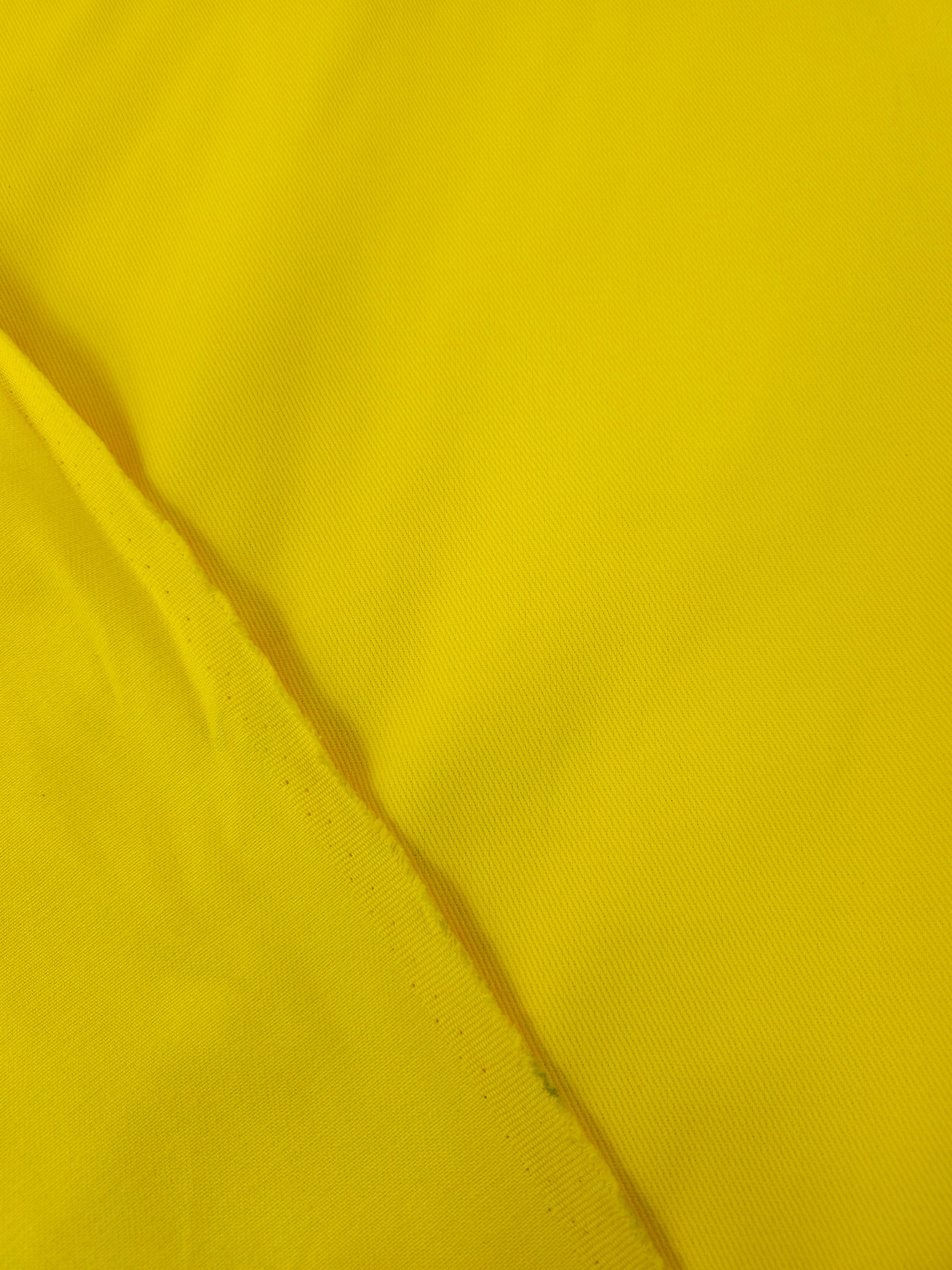 Yellow Twill Denim
