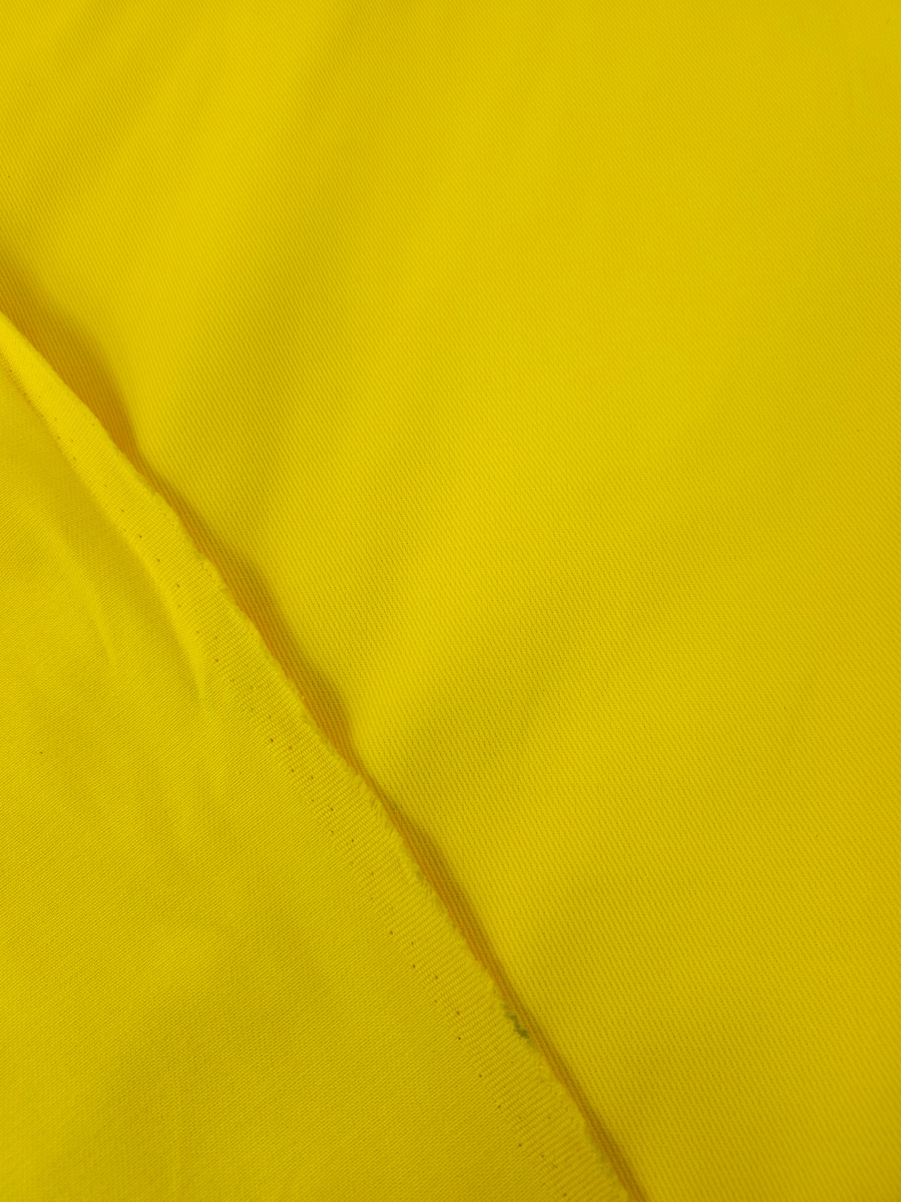 Yellow Twill Denim