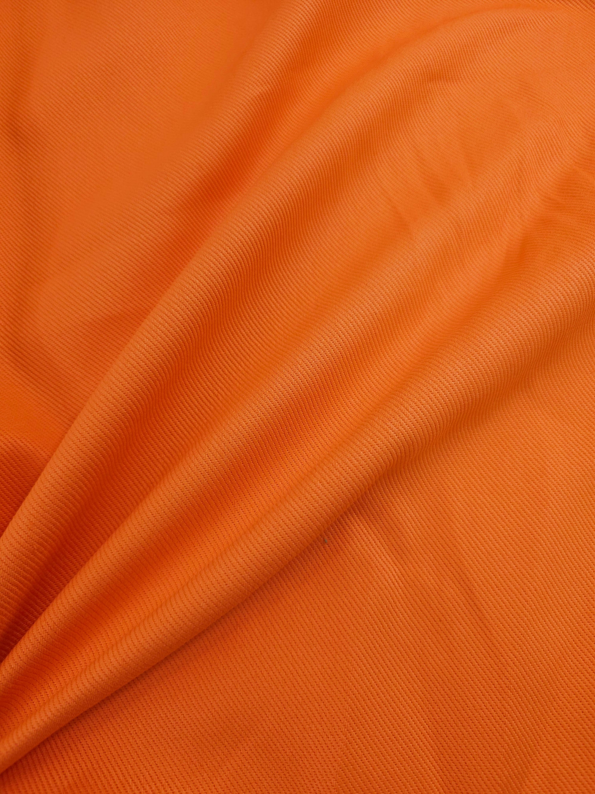 Orange Twill Denim
