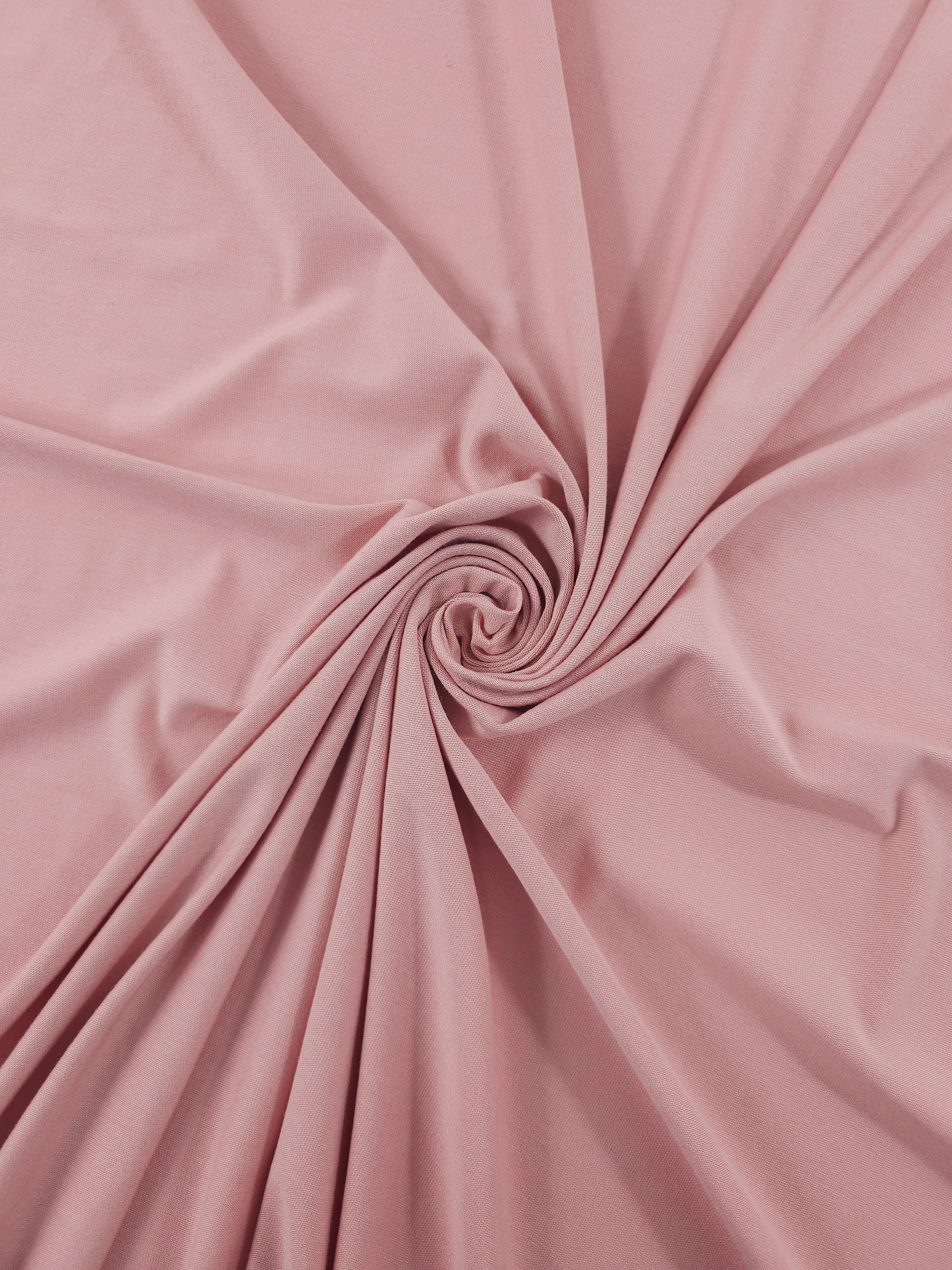 Washed Pink Organic Bamboo Cotton Jersey