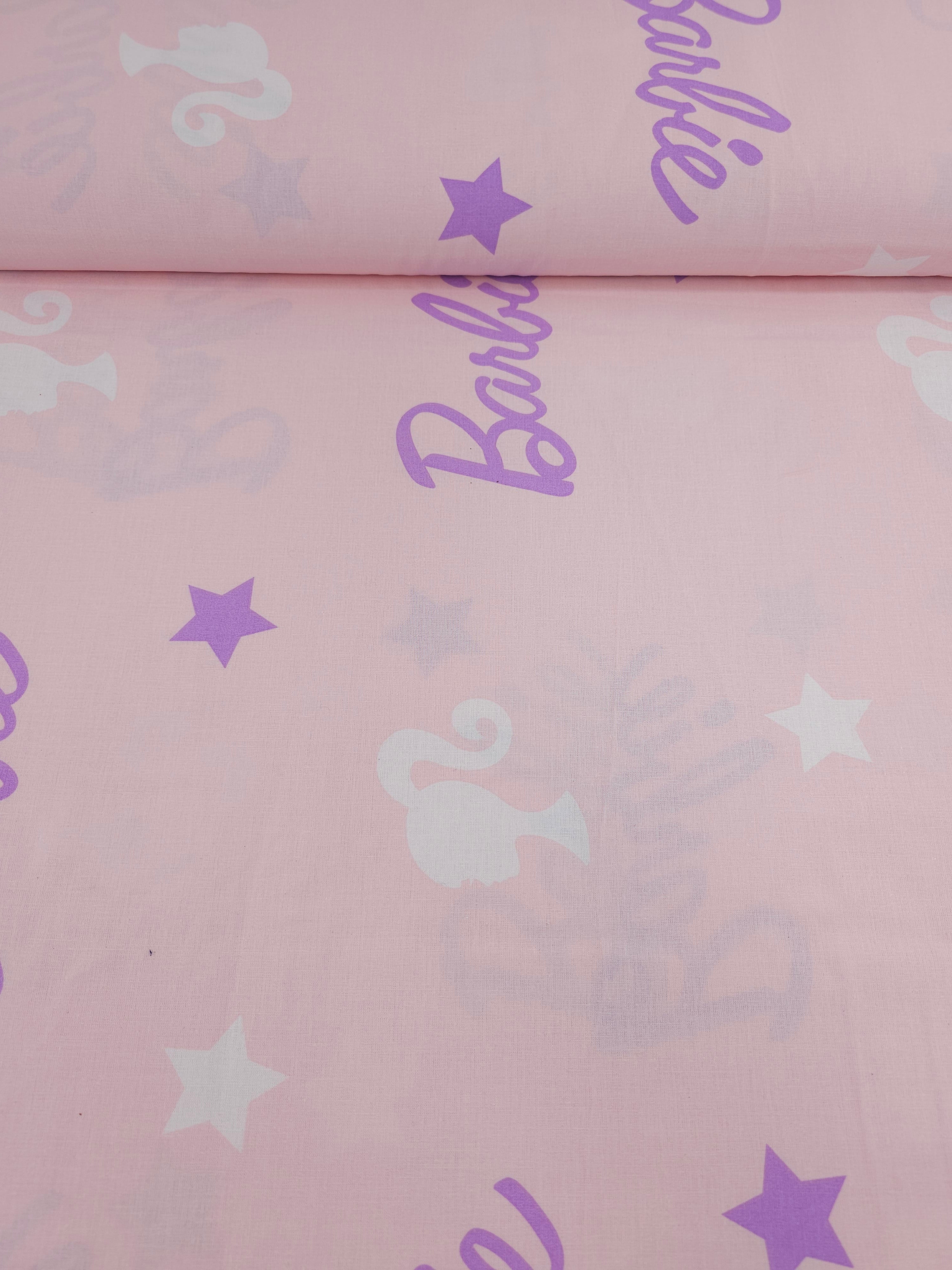 B*A*R*B*I*E Logo 100% Cotton 112" *EXTRA WIDE*