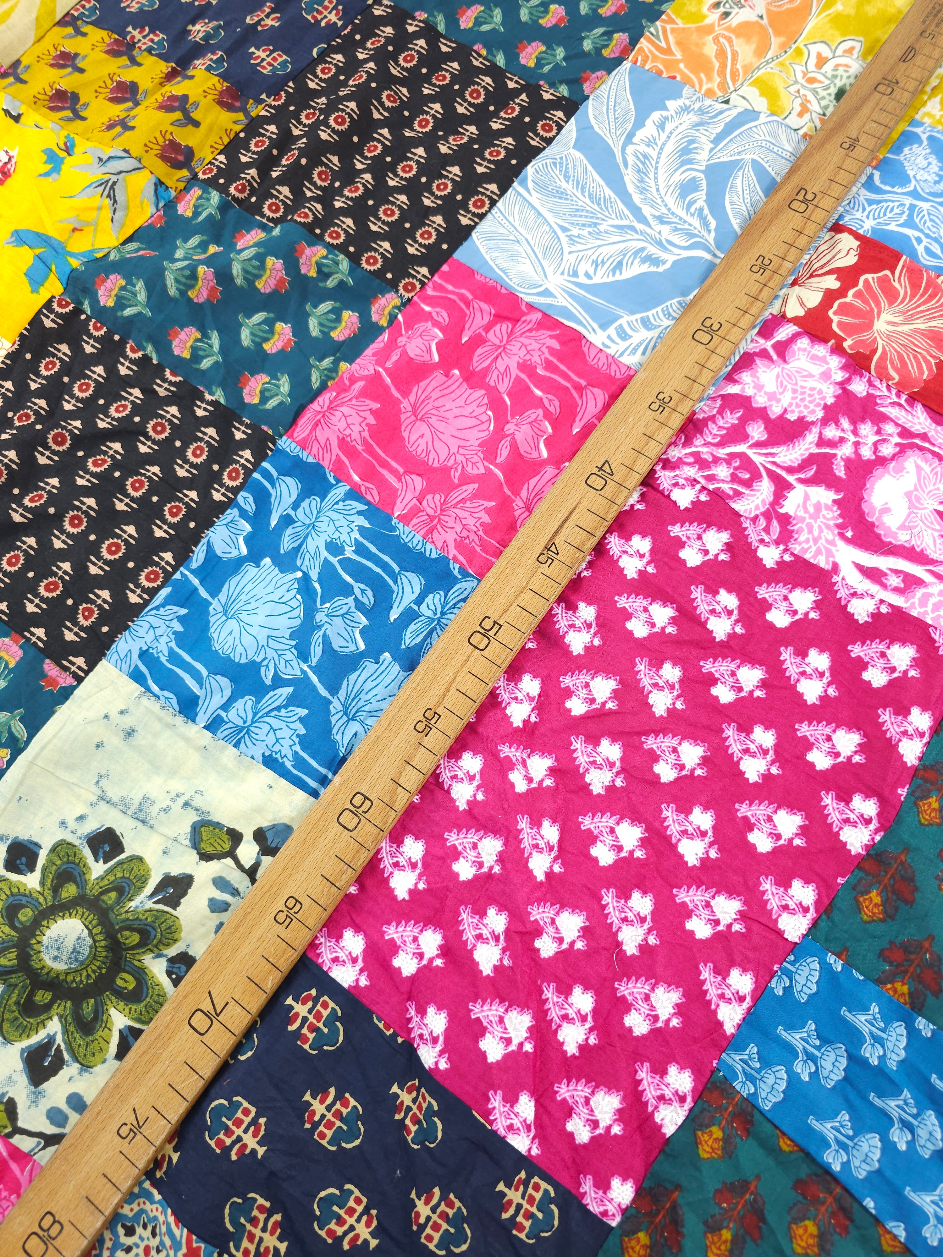 Multi Pattern Cotton Patchwork