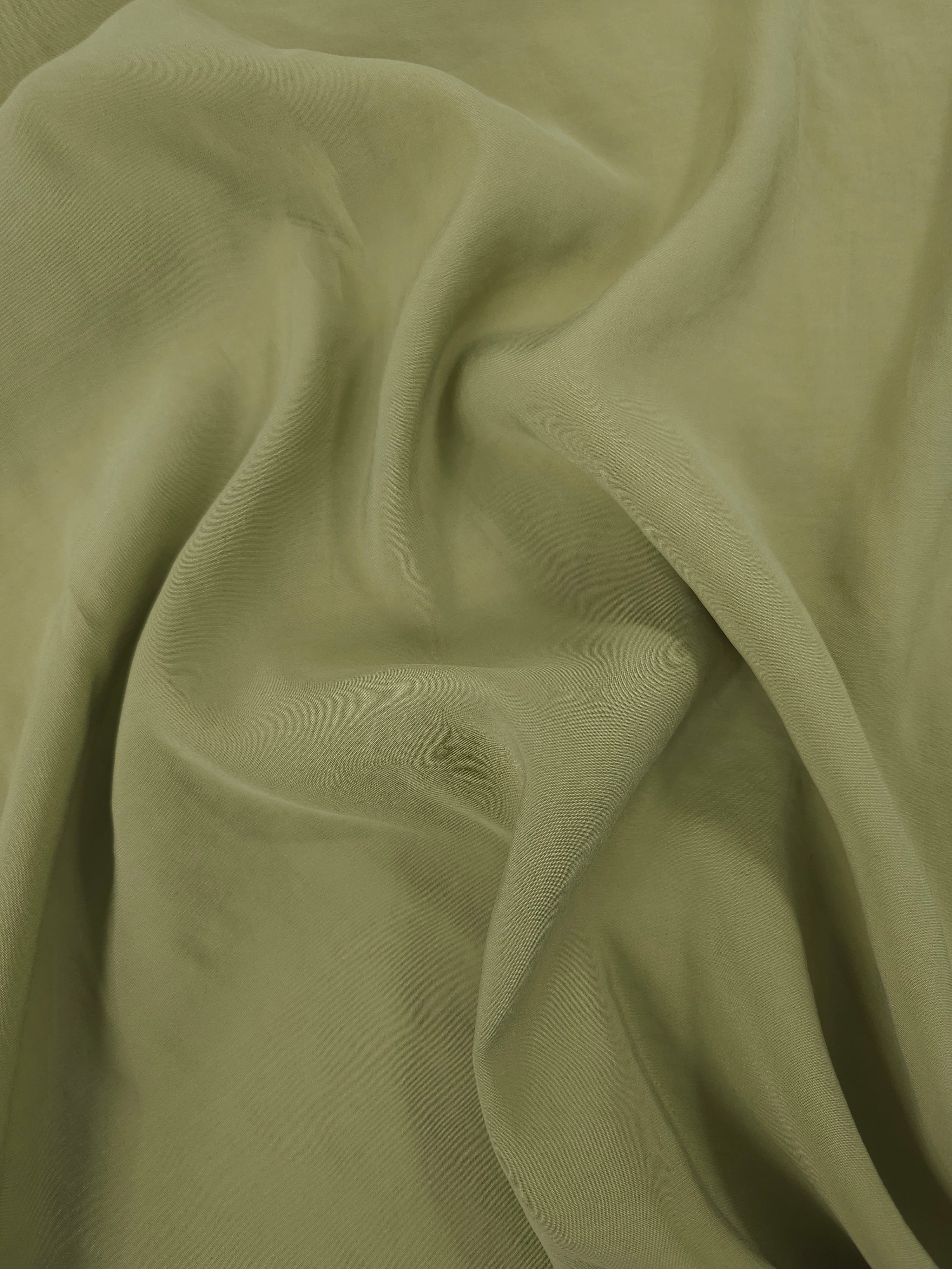 Muted Lime Cupro Modal
