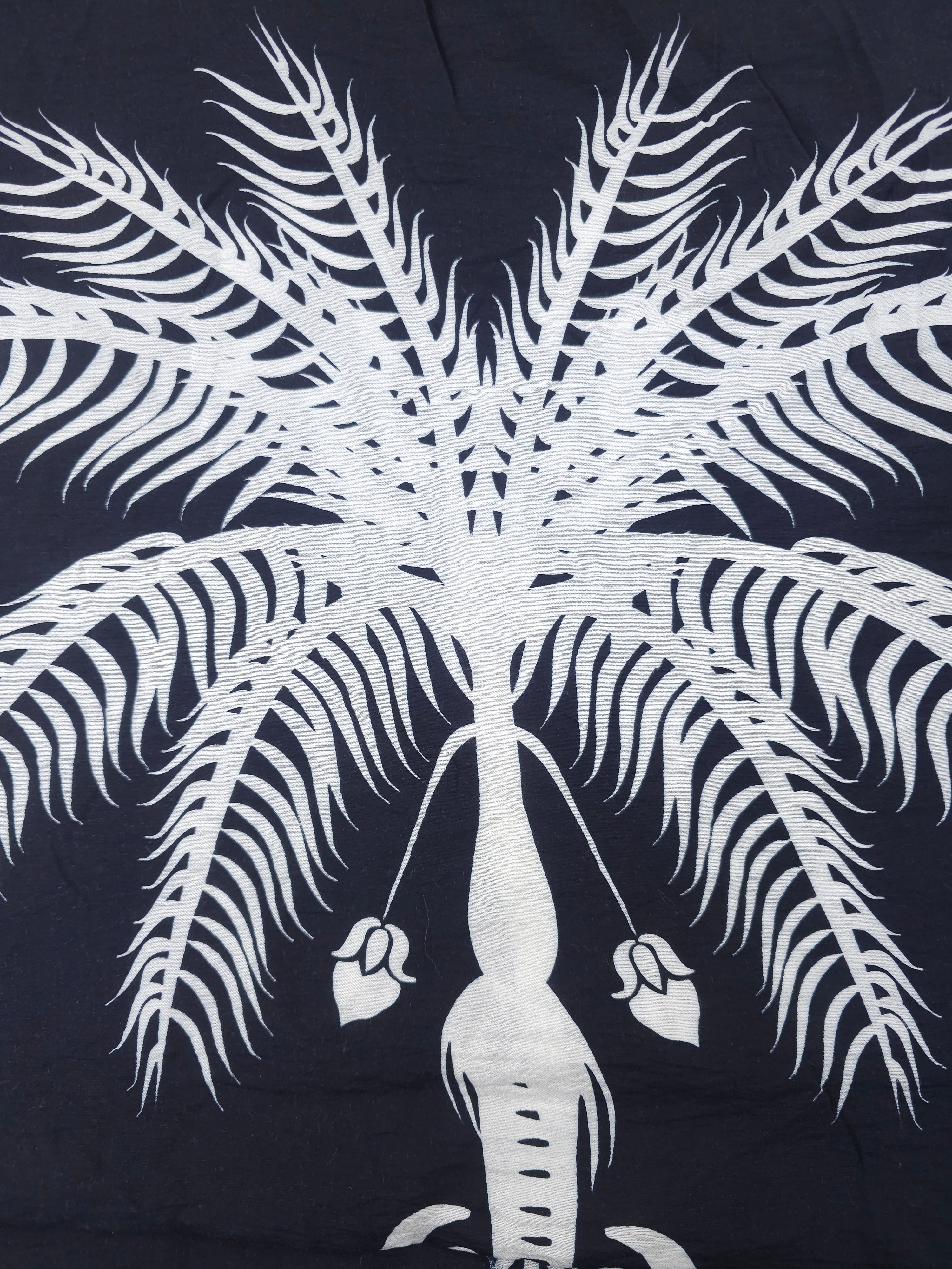 Big palm tree Viscose- 1.4m piece