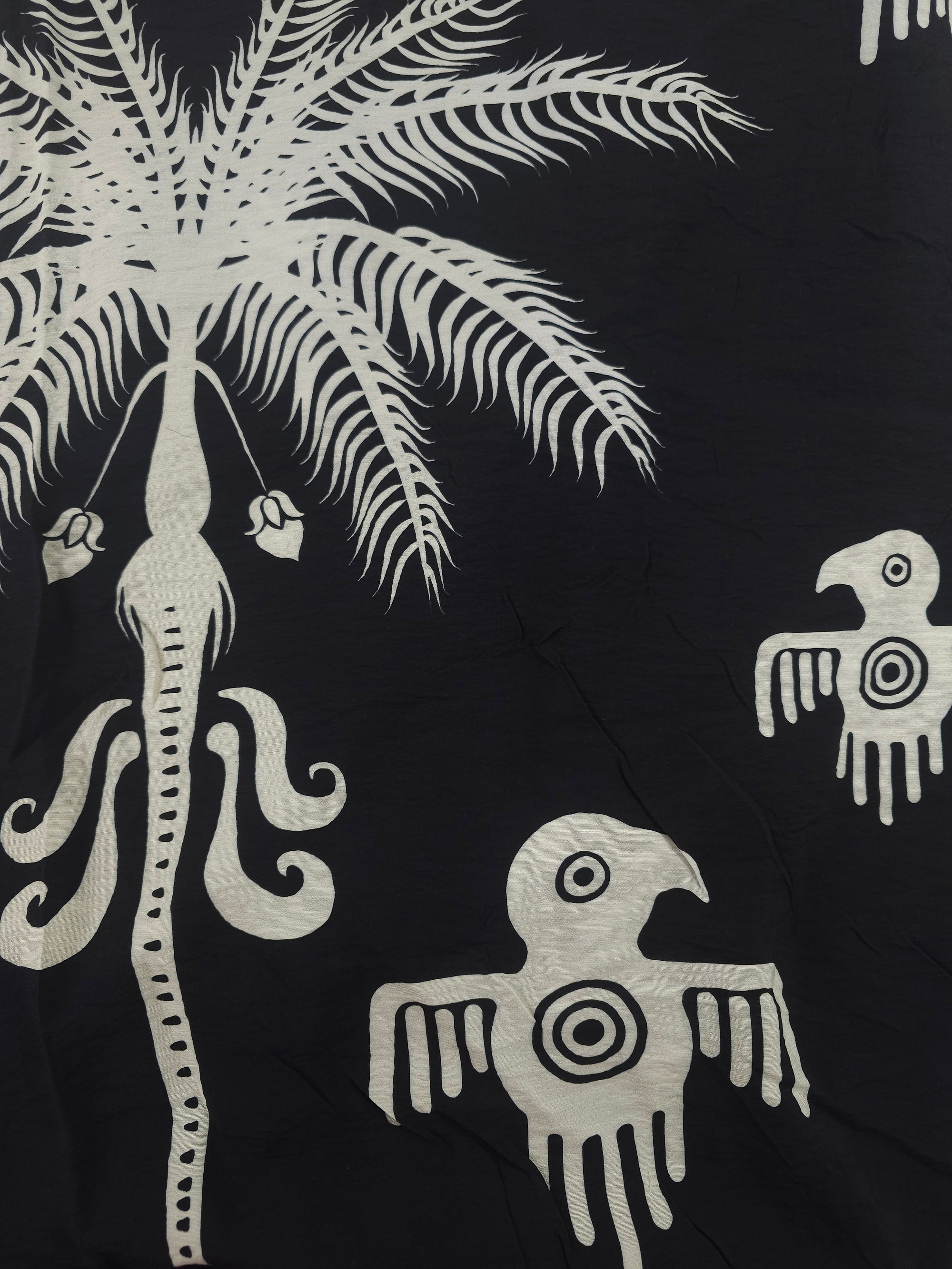 Indigenous bird Viscose- 2m piece