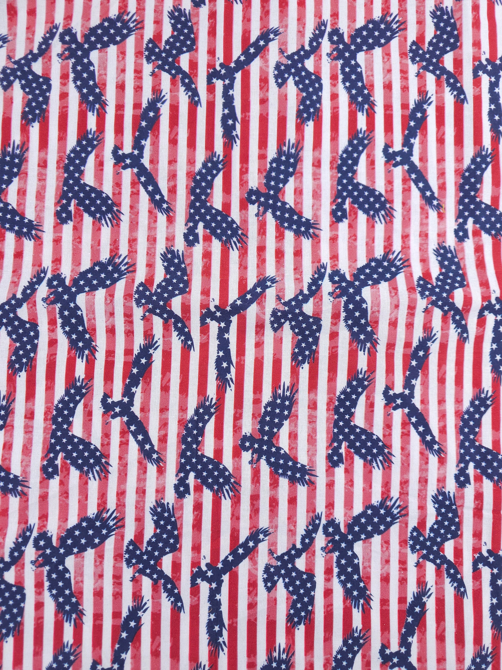 USA Bald Eagle Cotton - 2.6m Piece
