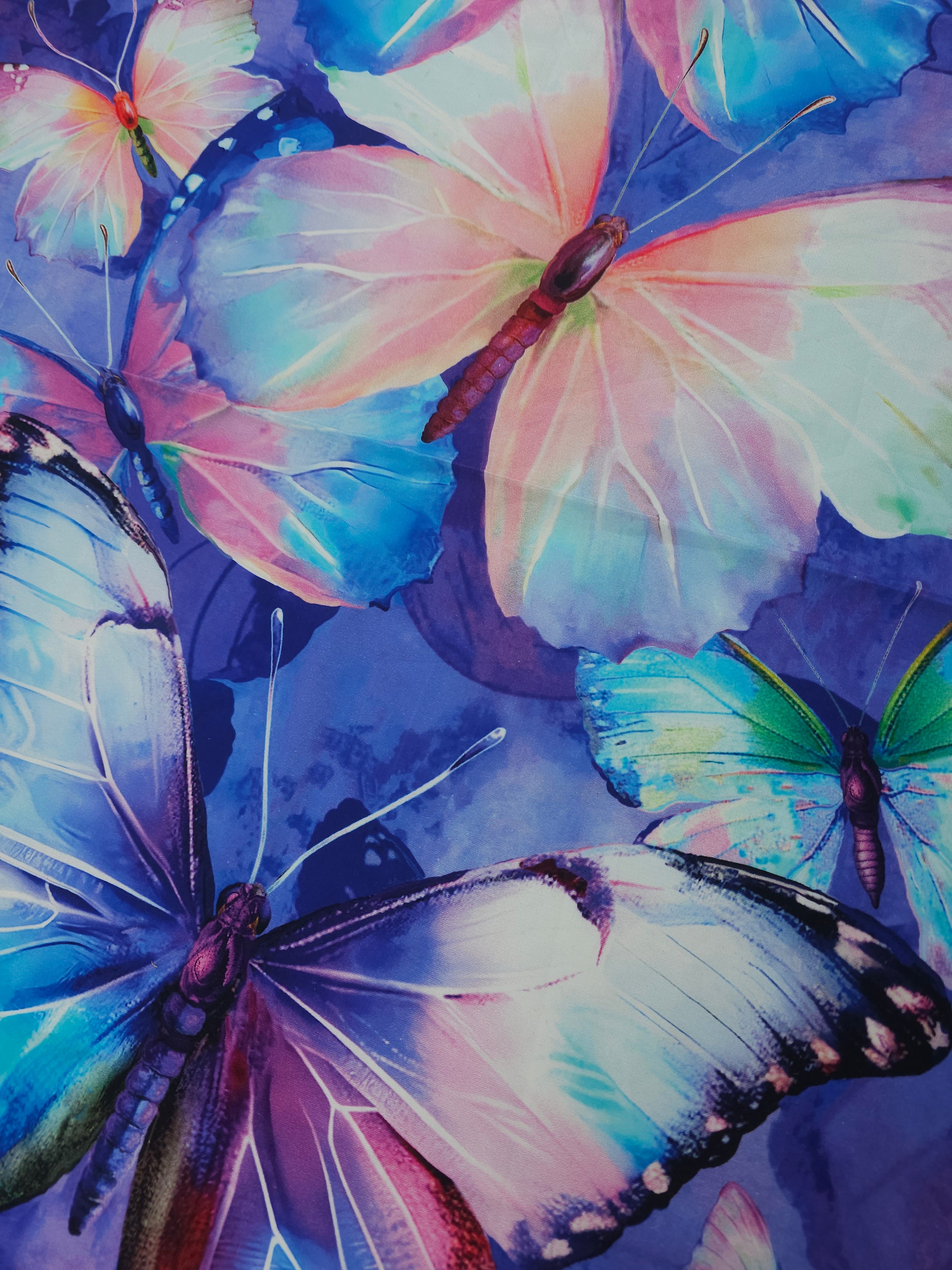 Galaxy butterflies Cotton- 0.6m piece