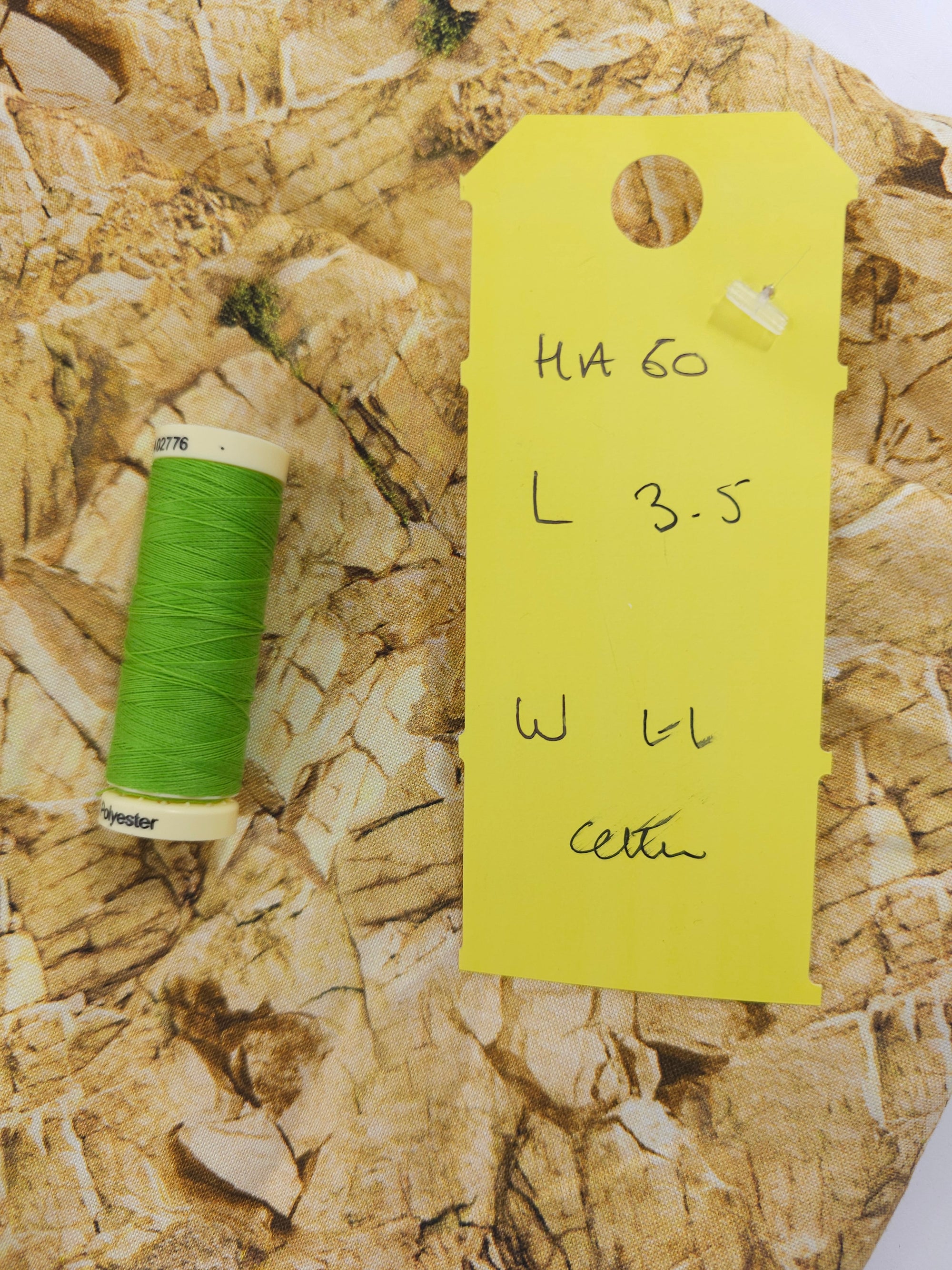 Wood shavings Cotton- 3.5m piece