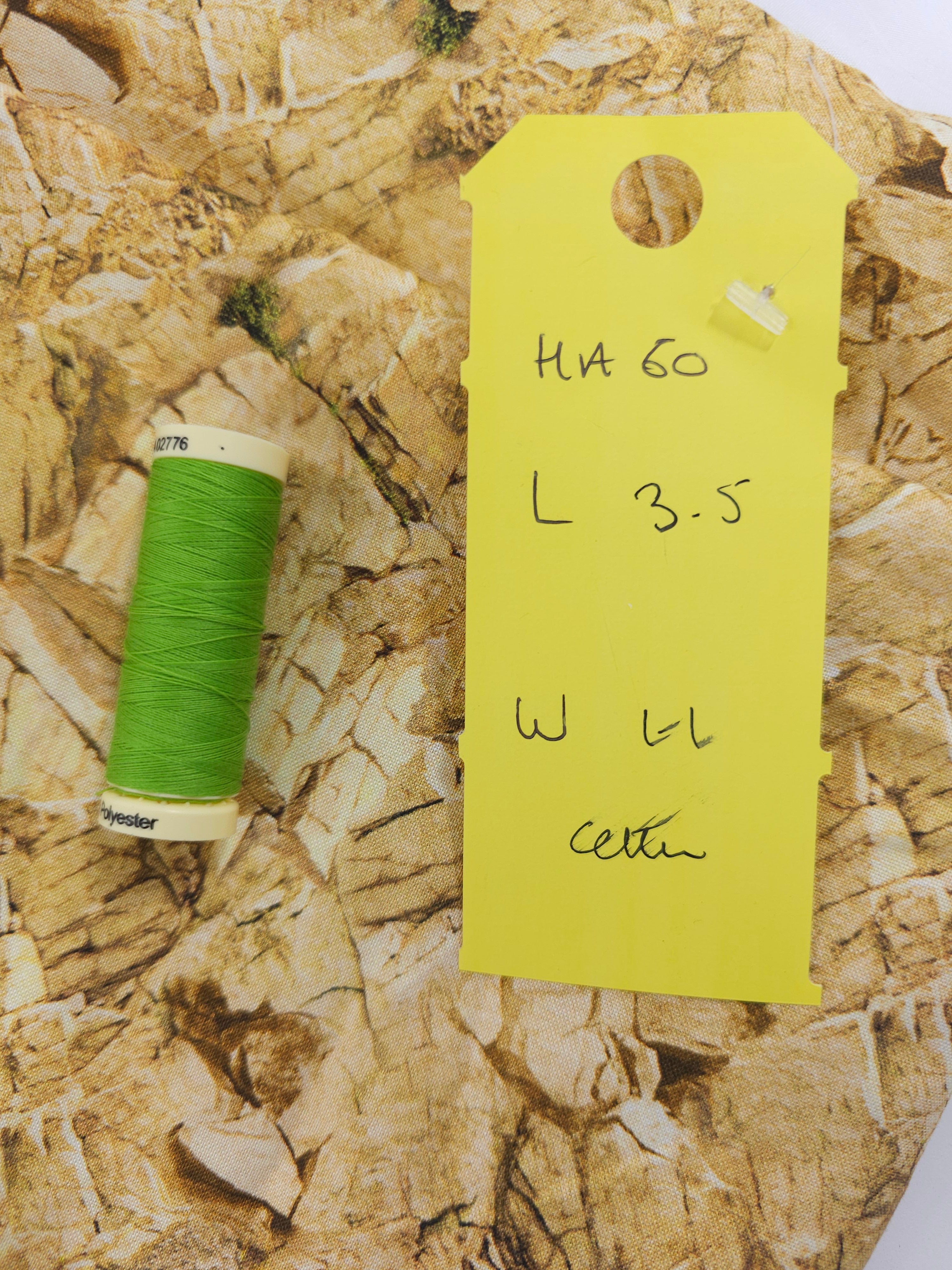 Wood shavings Cotton- 3.5m piece