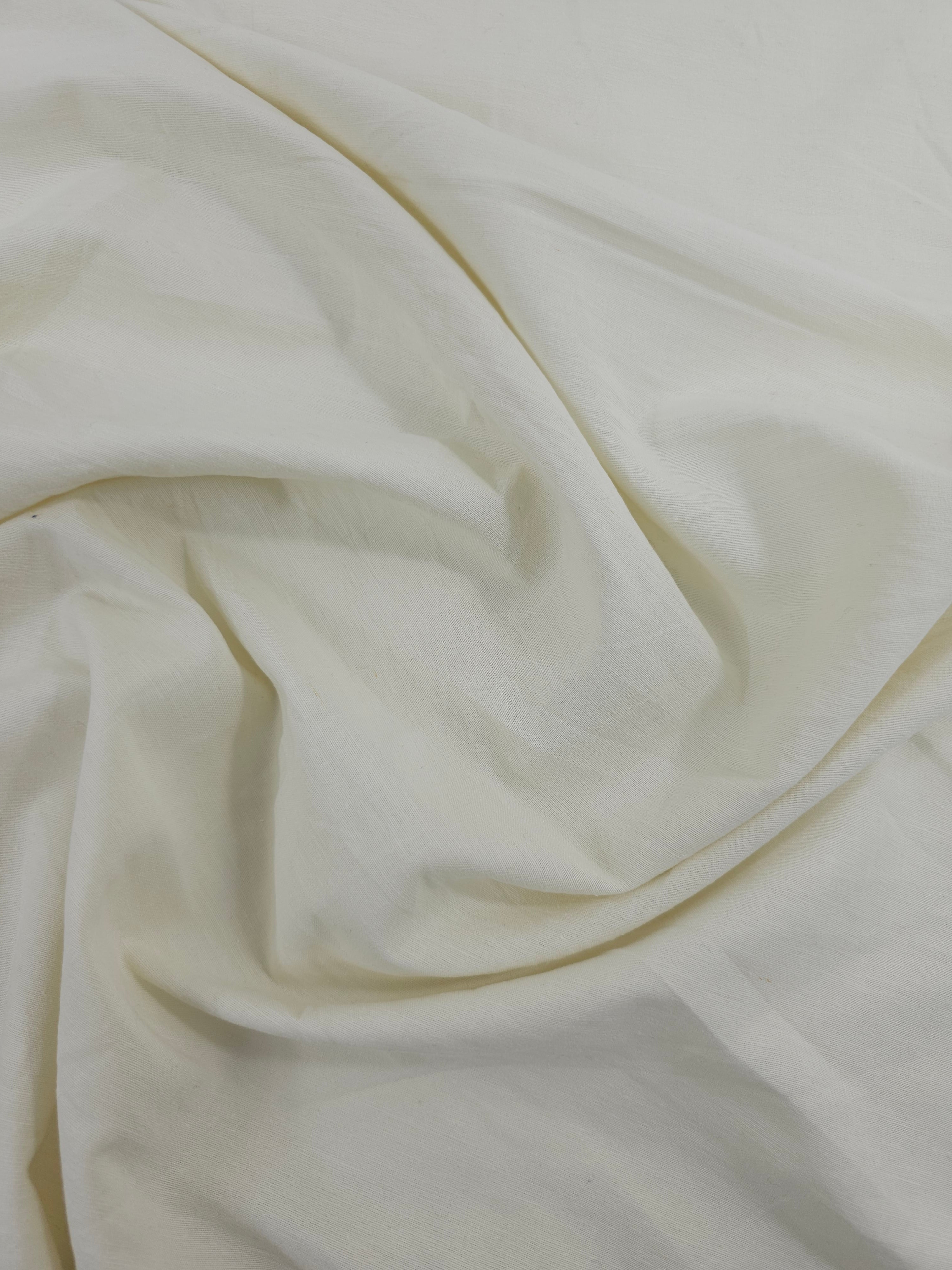 Ivory Cotton Linen