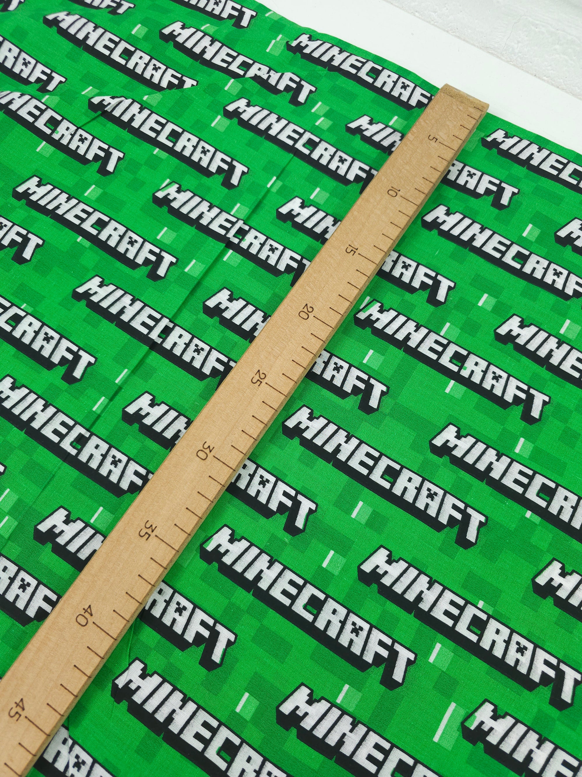 Minecraft Logo 100% Cotton 88" *EXTRA WIDE*