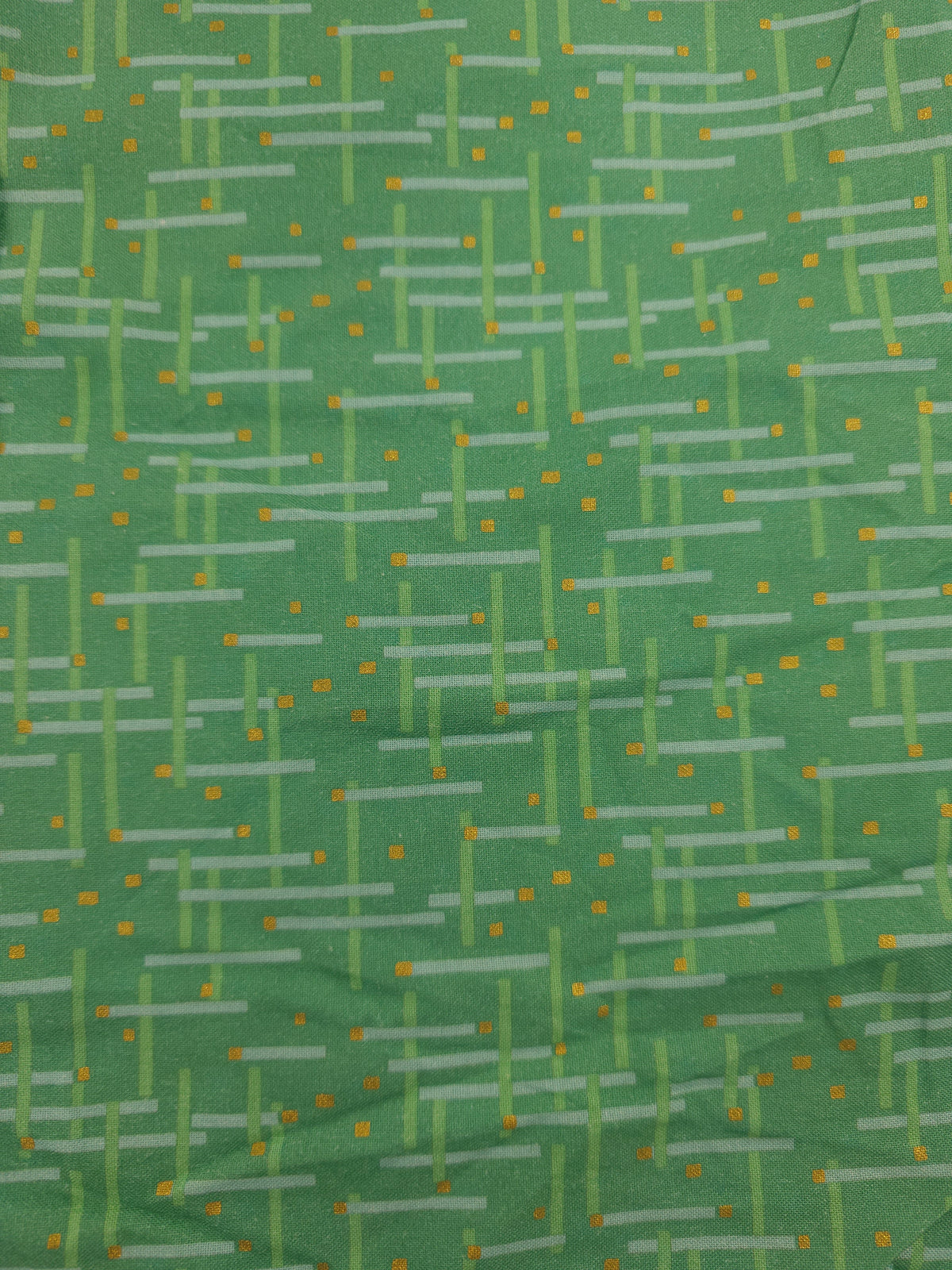 Green golden line Cotton (Various Sizes)