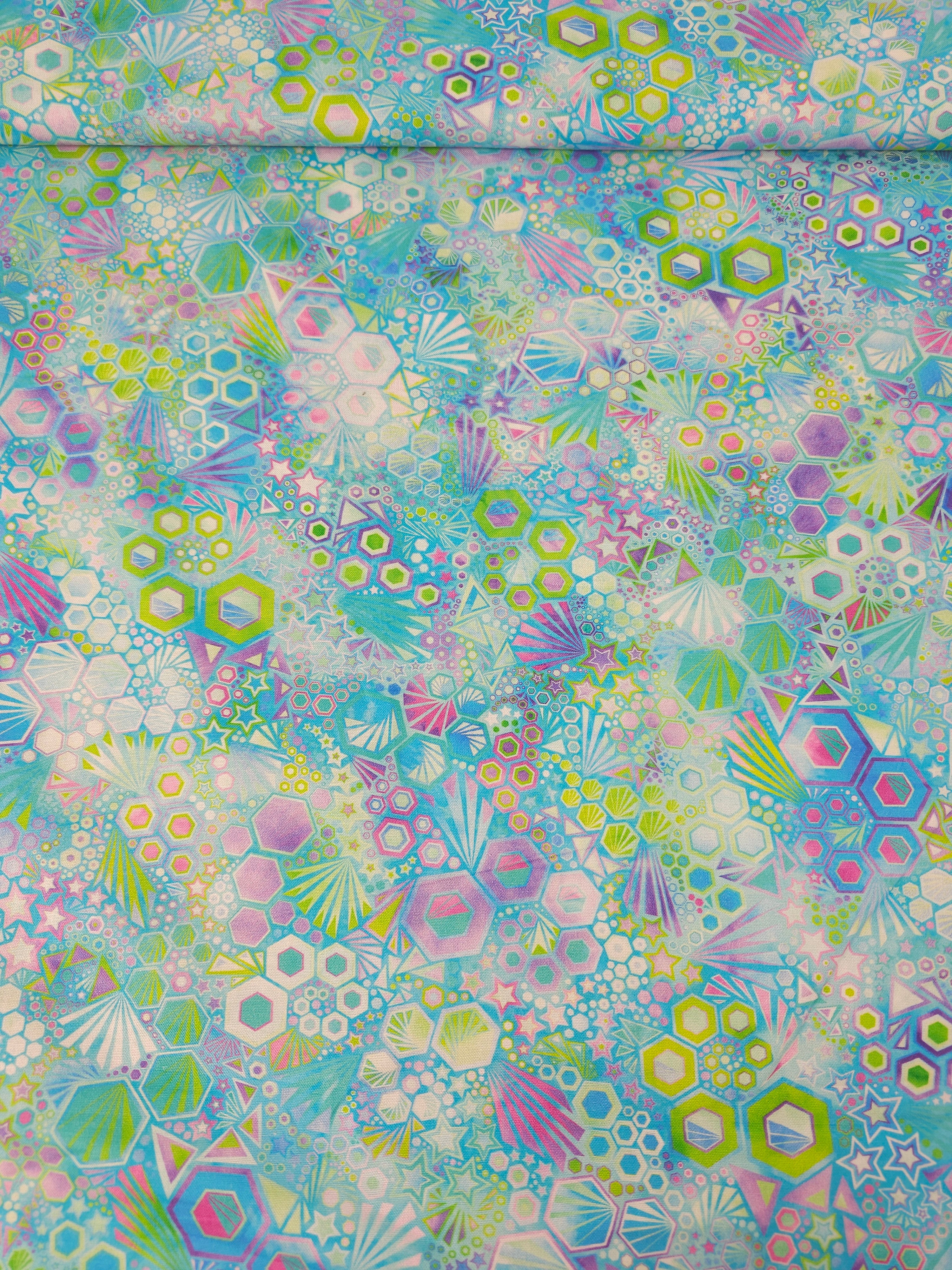 Mermaid Star Phantasma 100% Cotton - Robert Kaufman