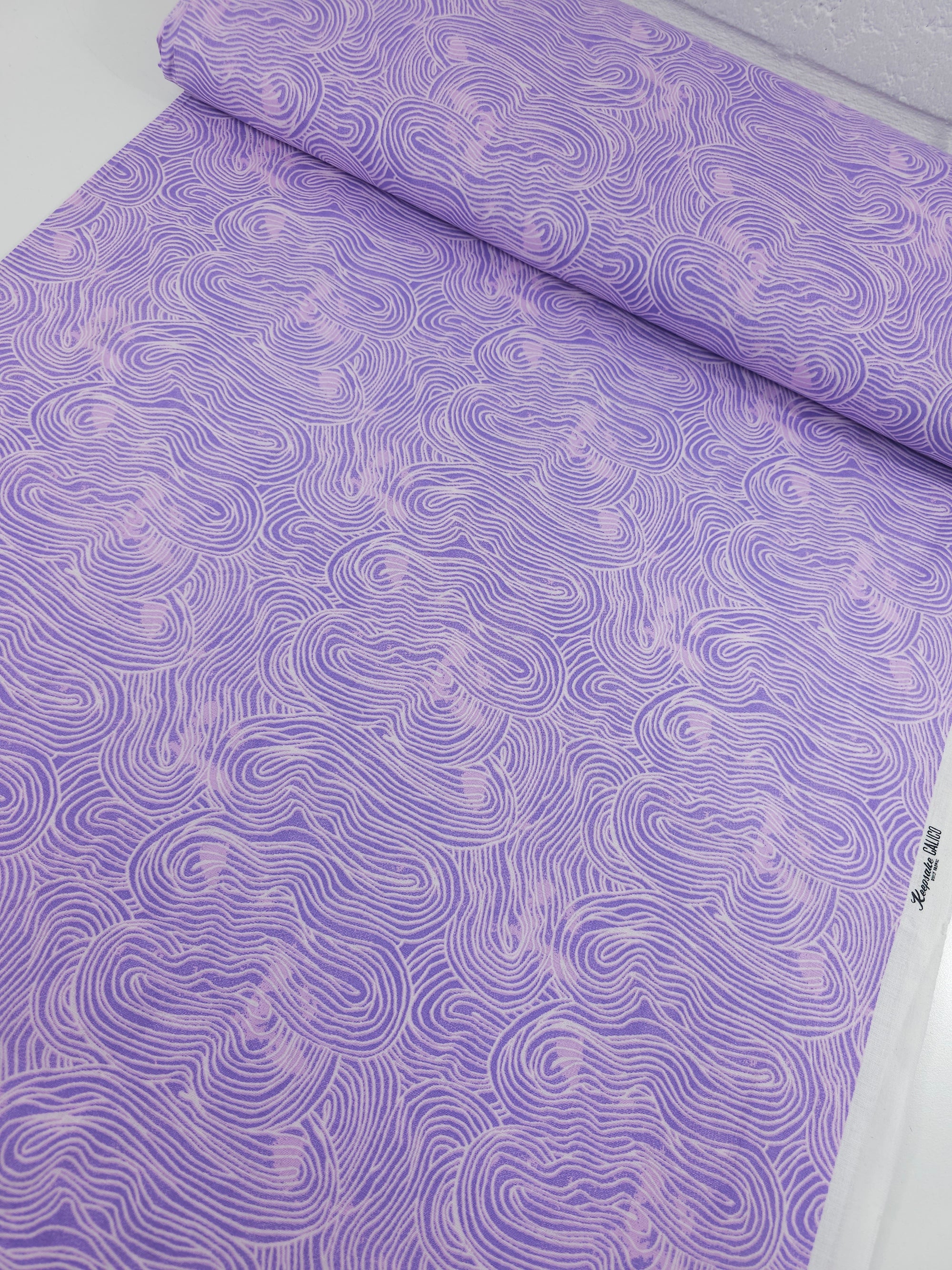 Lilac Swirl 100% Cotton