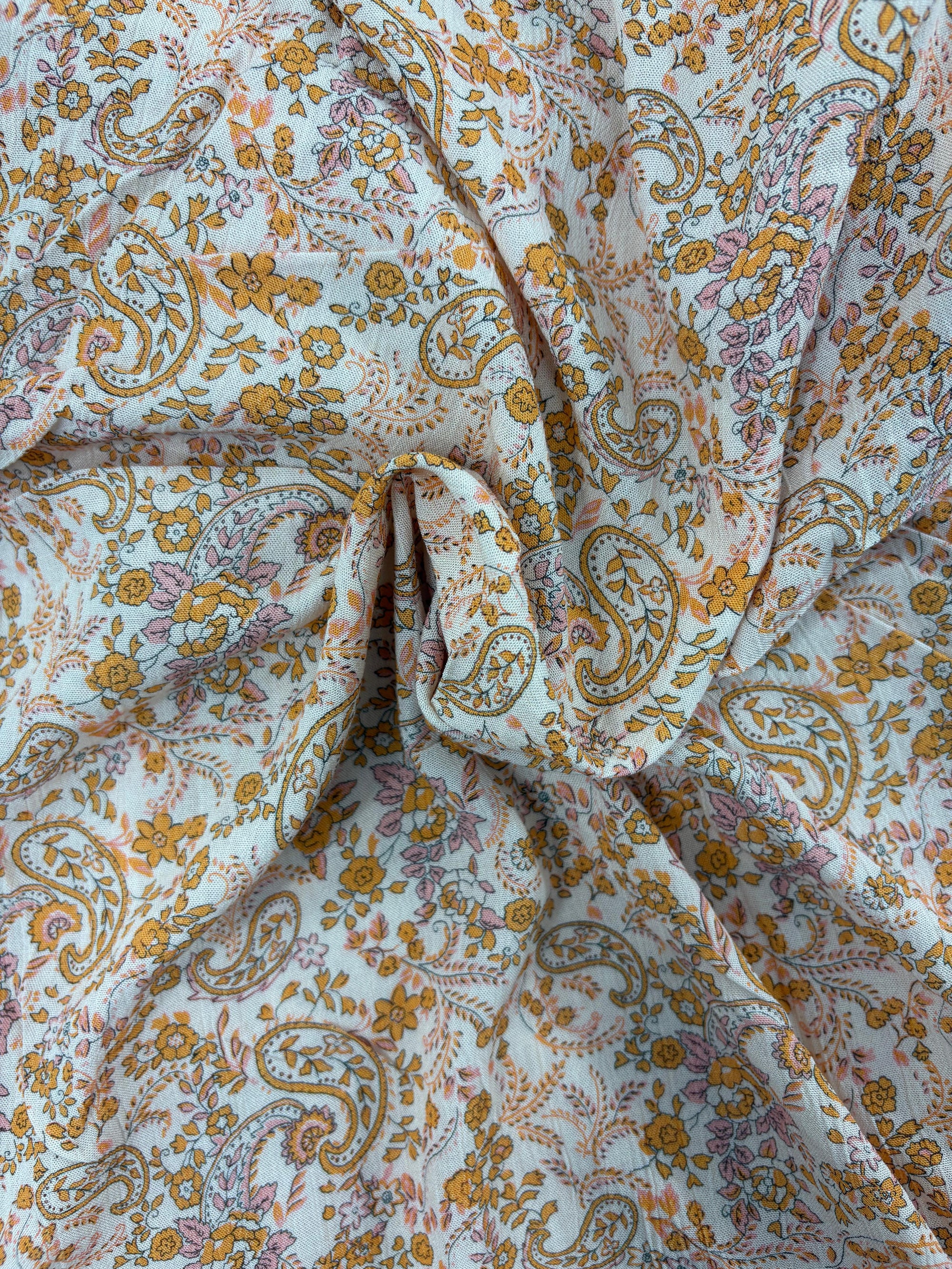Grandmas Teatime Viscose Crepe - 3m Piece