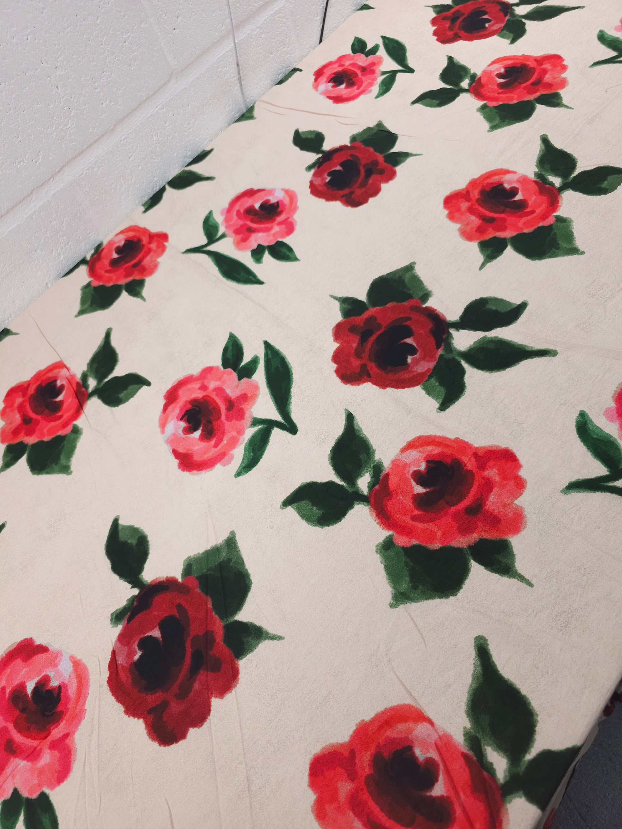 Rose Blur Retro Viscose Modal
