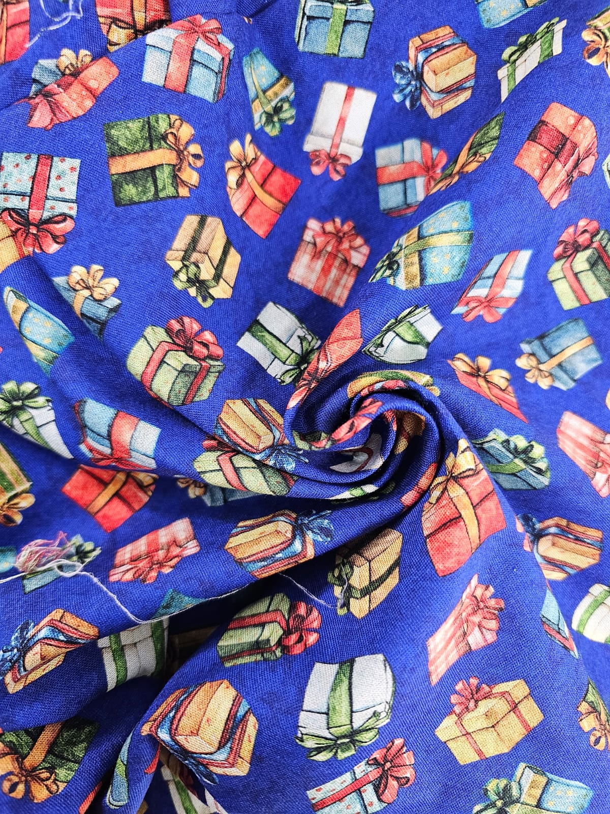 Wrapped in Blue Cotton - 1.7m Piece