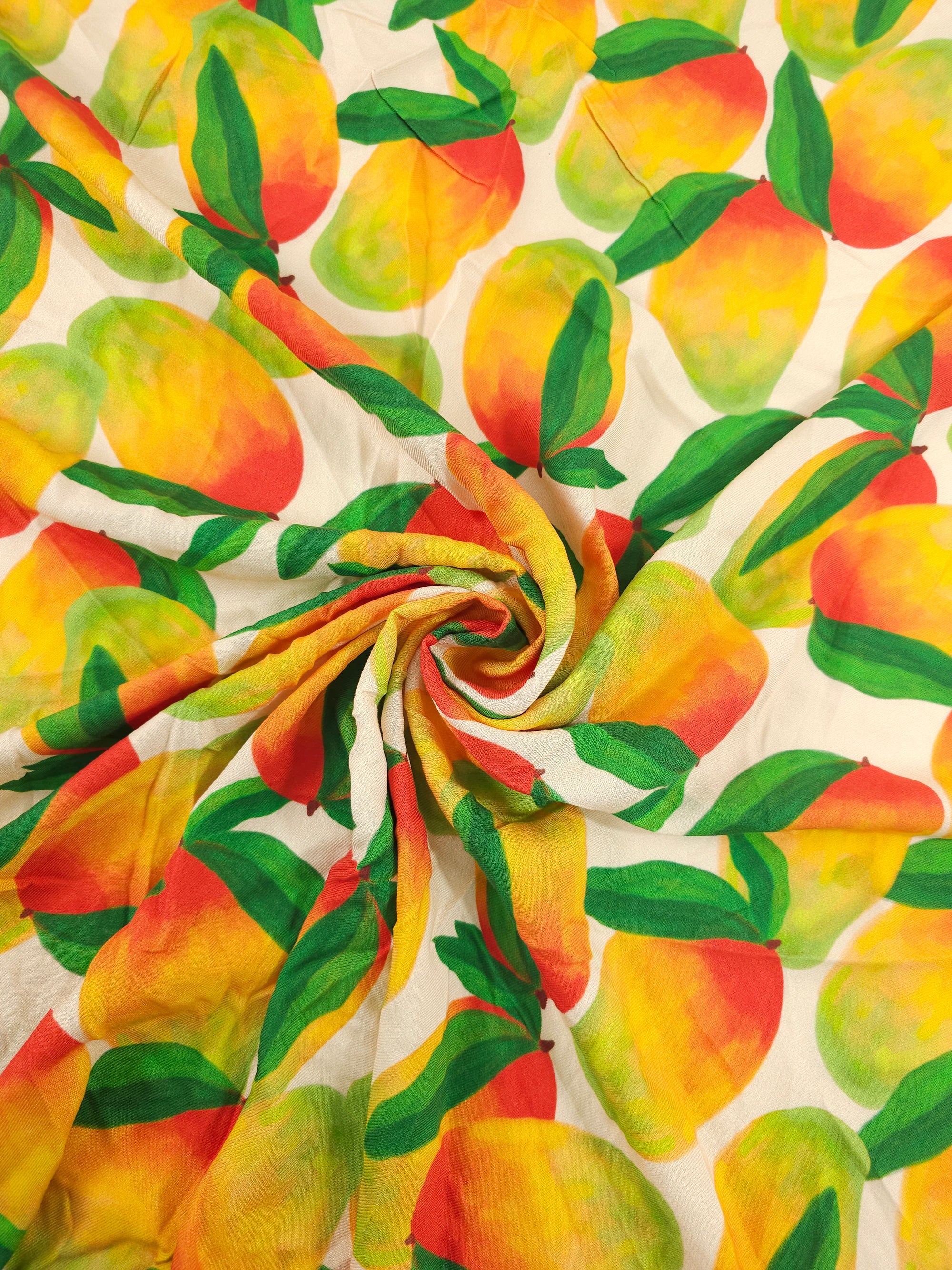 Mango Mania Viscose Twill
