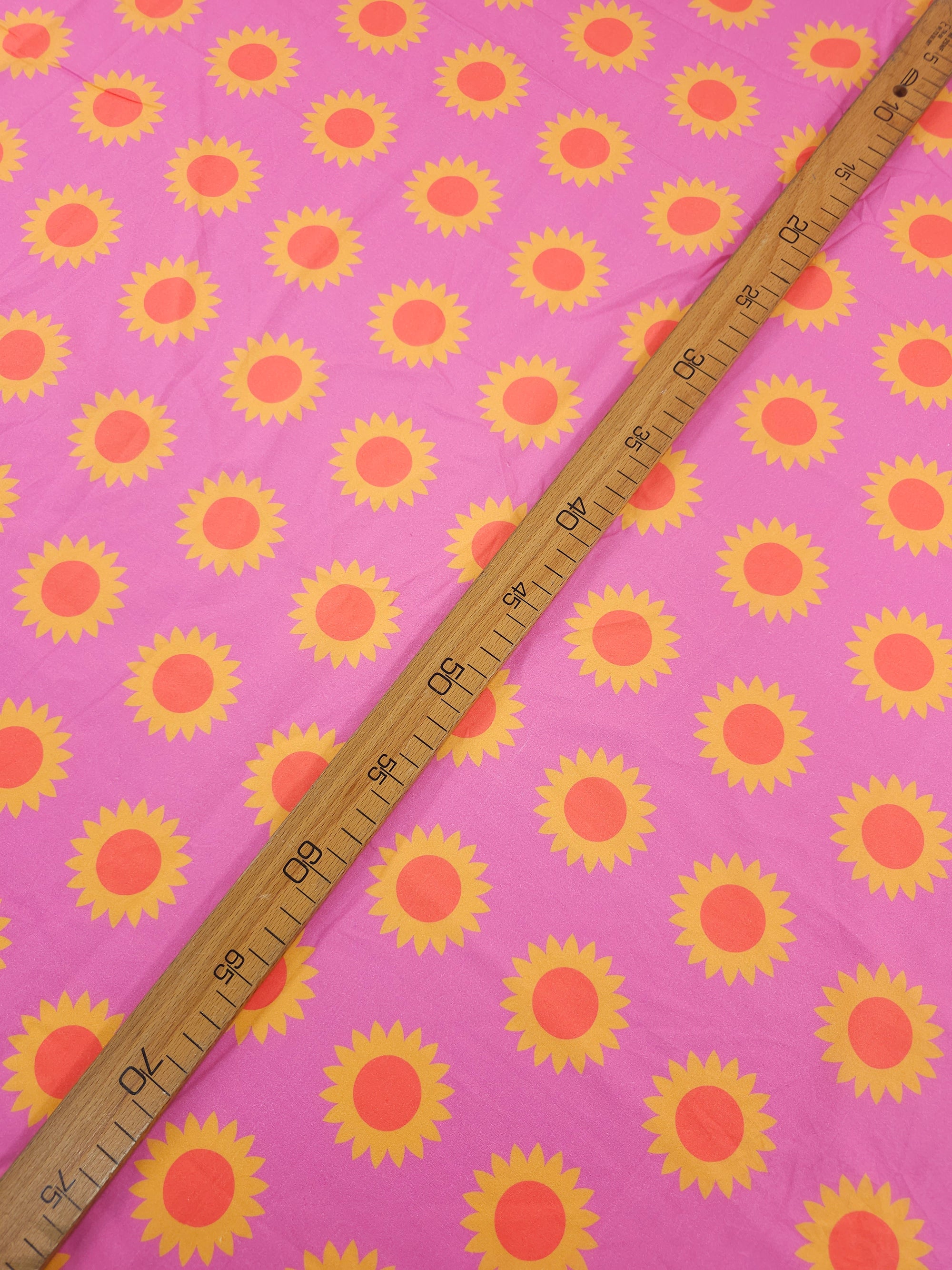 Pink/Orange Sun Daze Lightweight Cotton