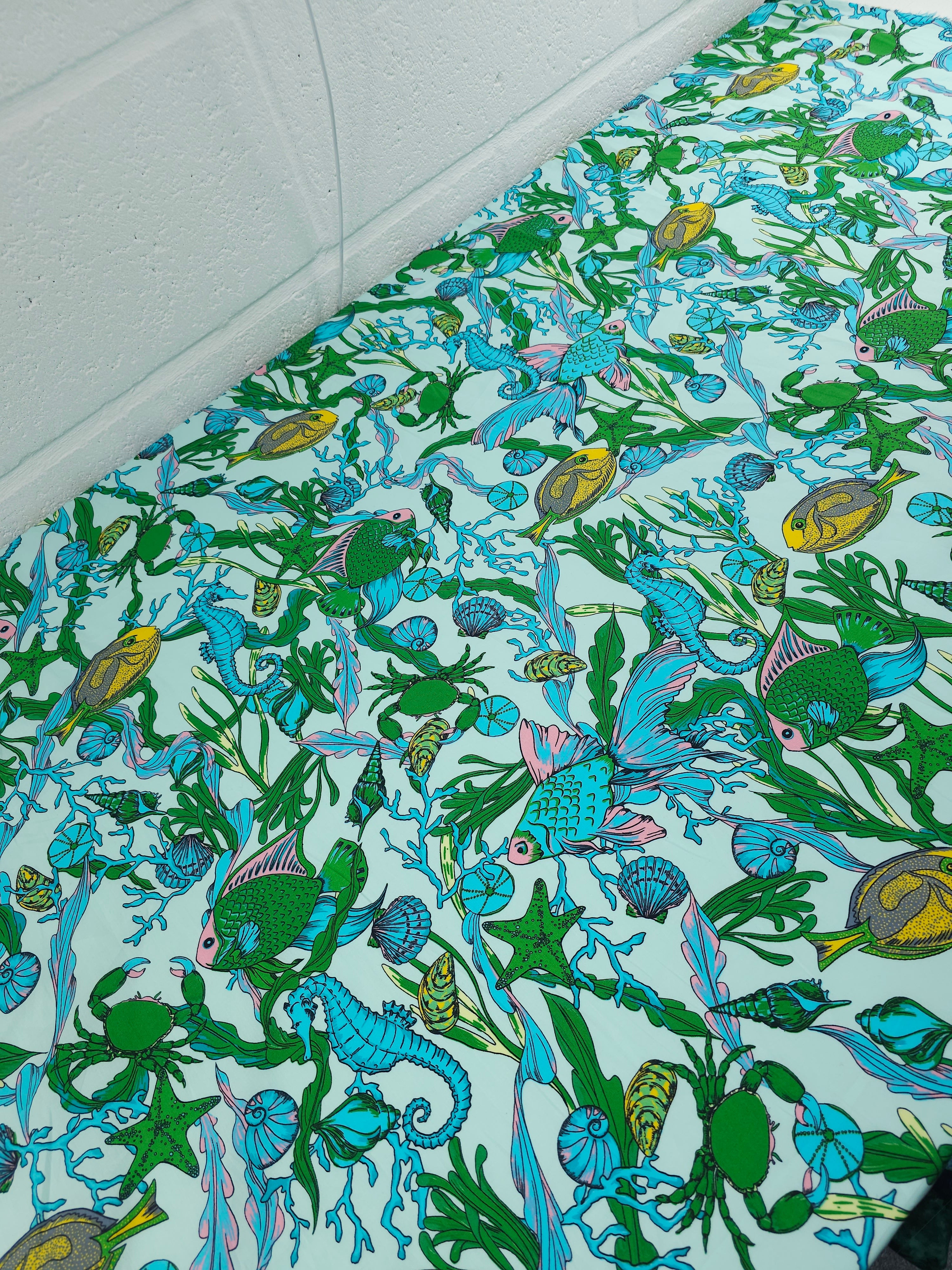 Under The Sea Cotton Poplin *KATE SPADE*