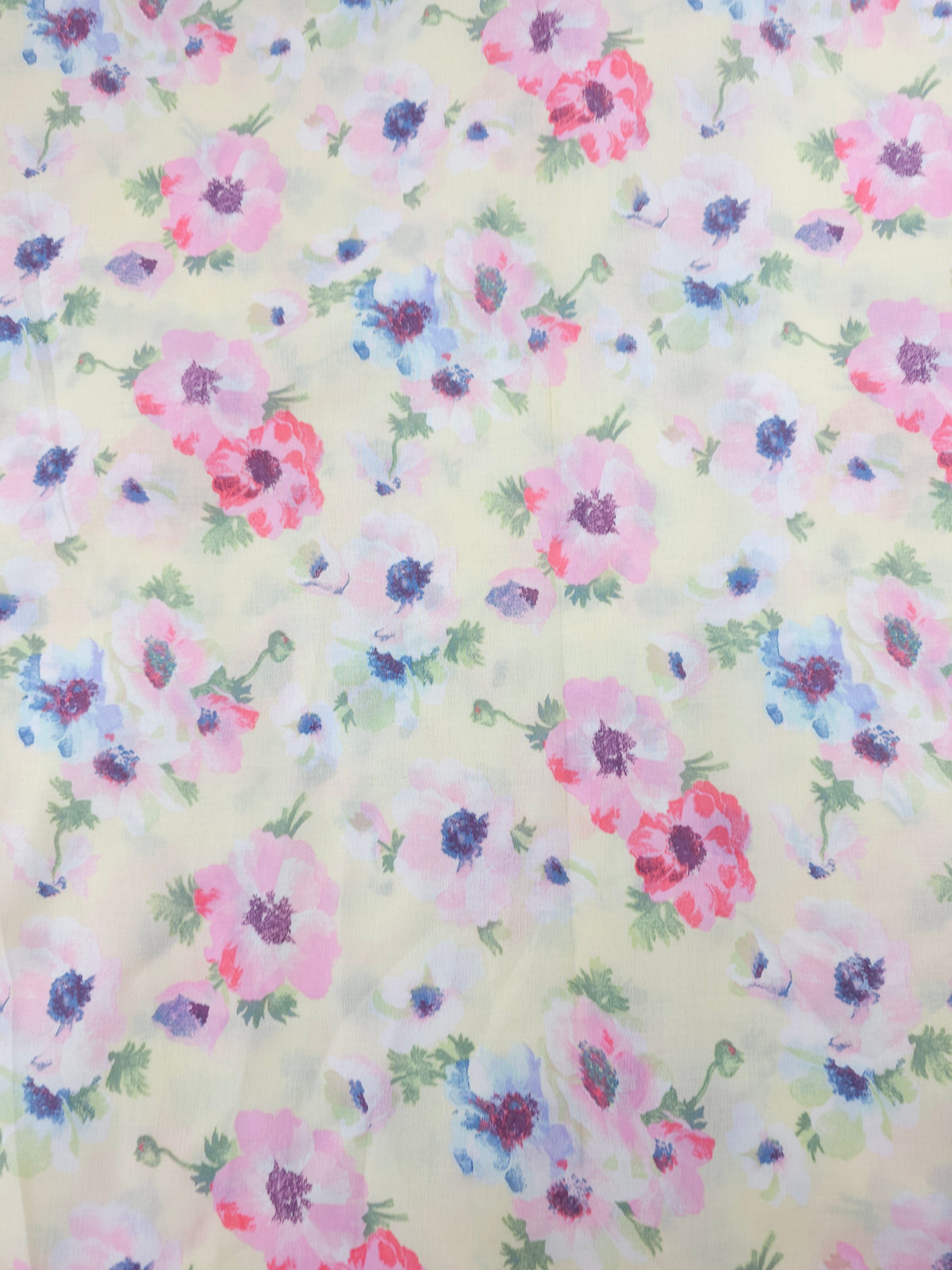 Light floral Cotton voile - 2.5m piece