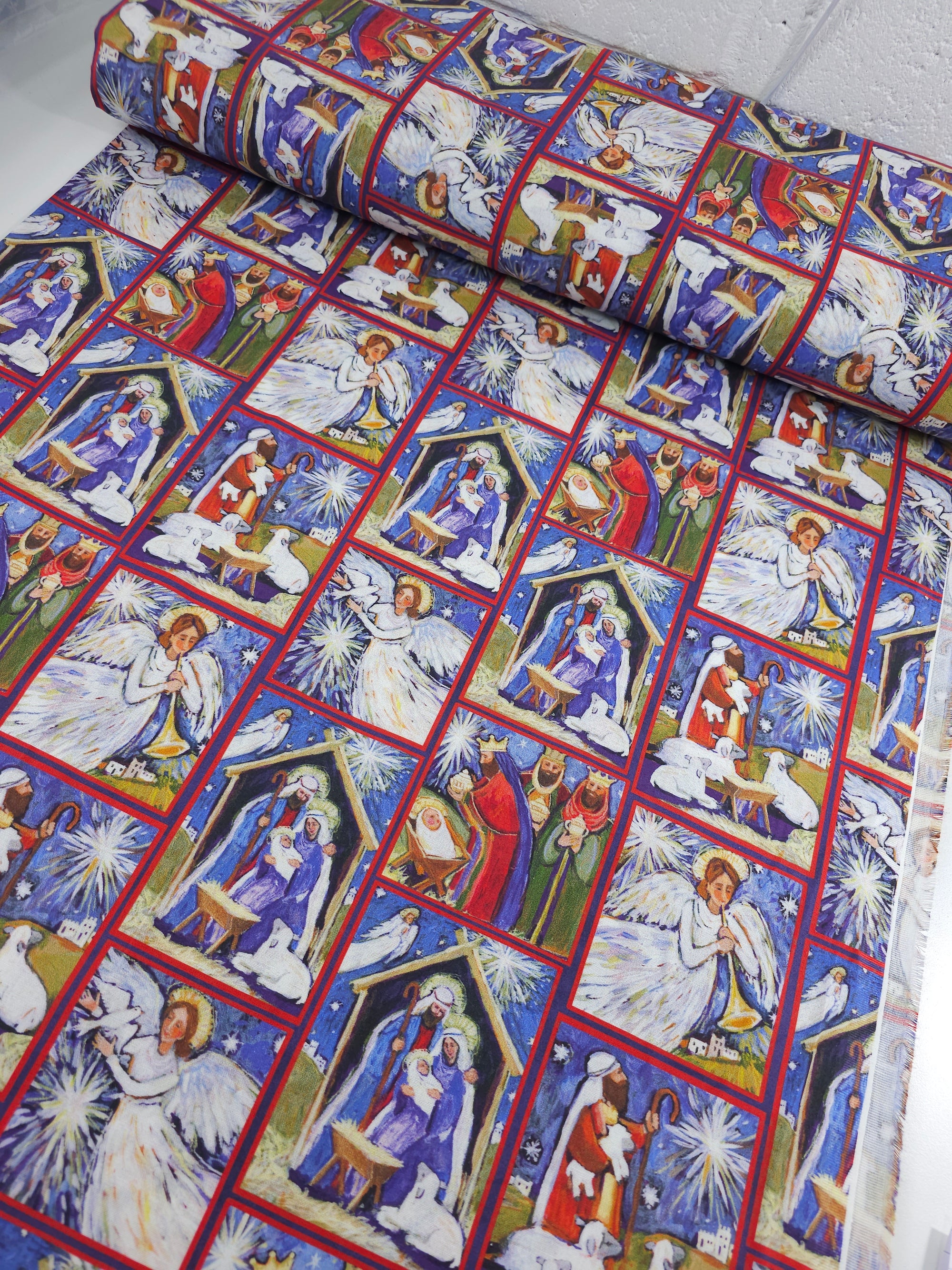 Nativity Display 100% Cotton