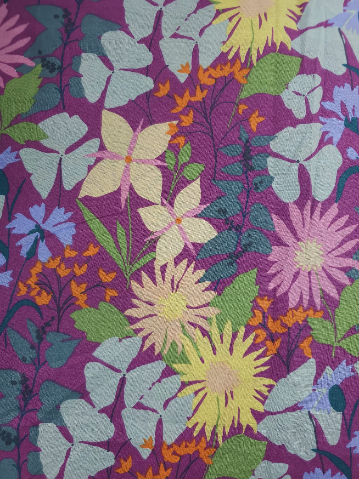 Violet Verve Cotton - 1.3m Piece