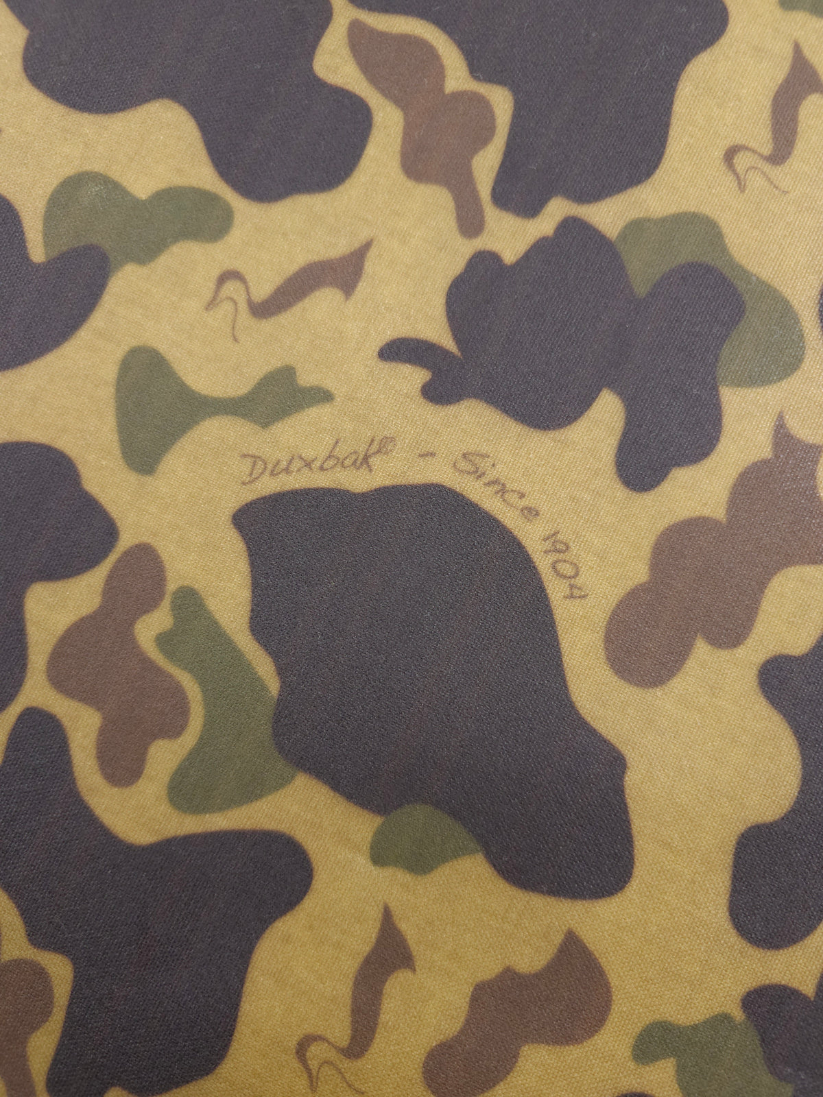 Dark Camo Structured Wax Cotton - Duxbak
