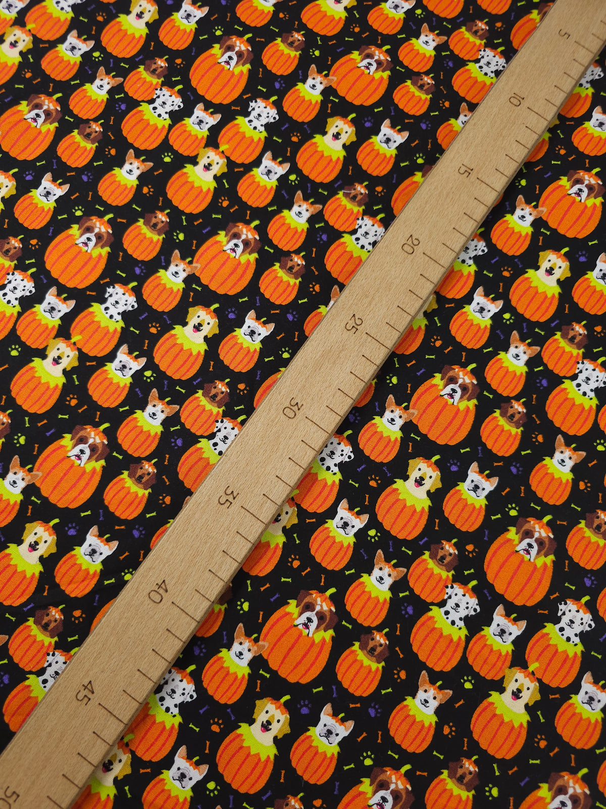 Pumpkin Puppies 100% Cotton