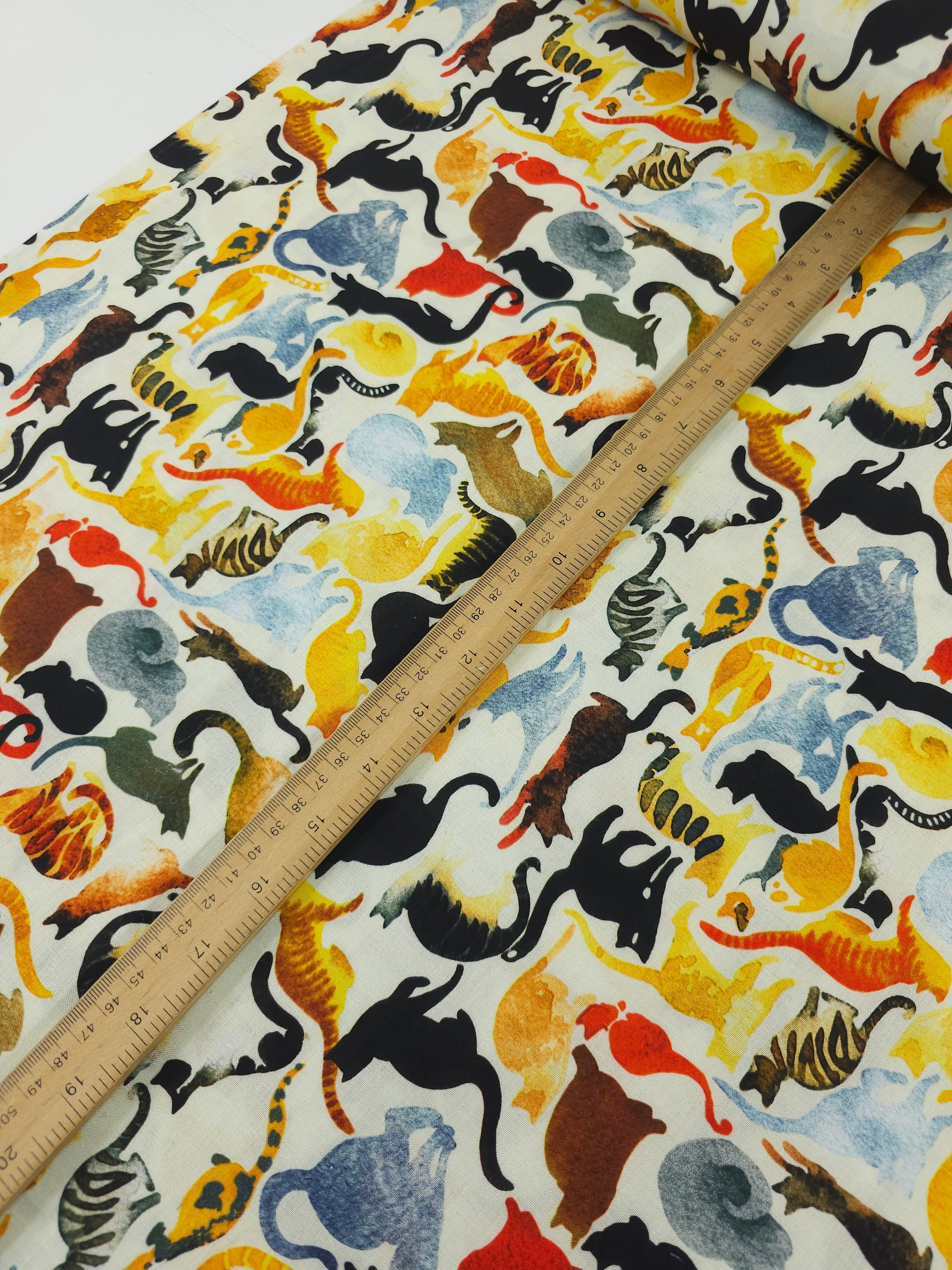 Multi Cat Party 100% Cotton - Joann