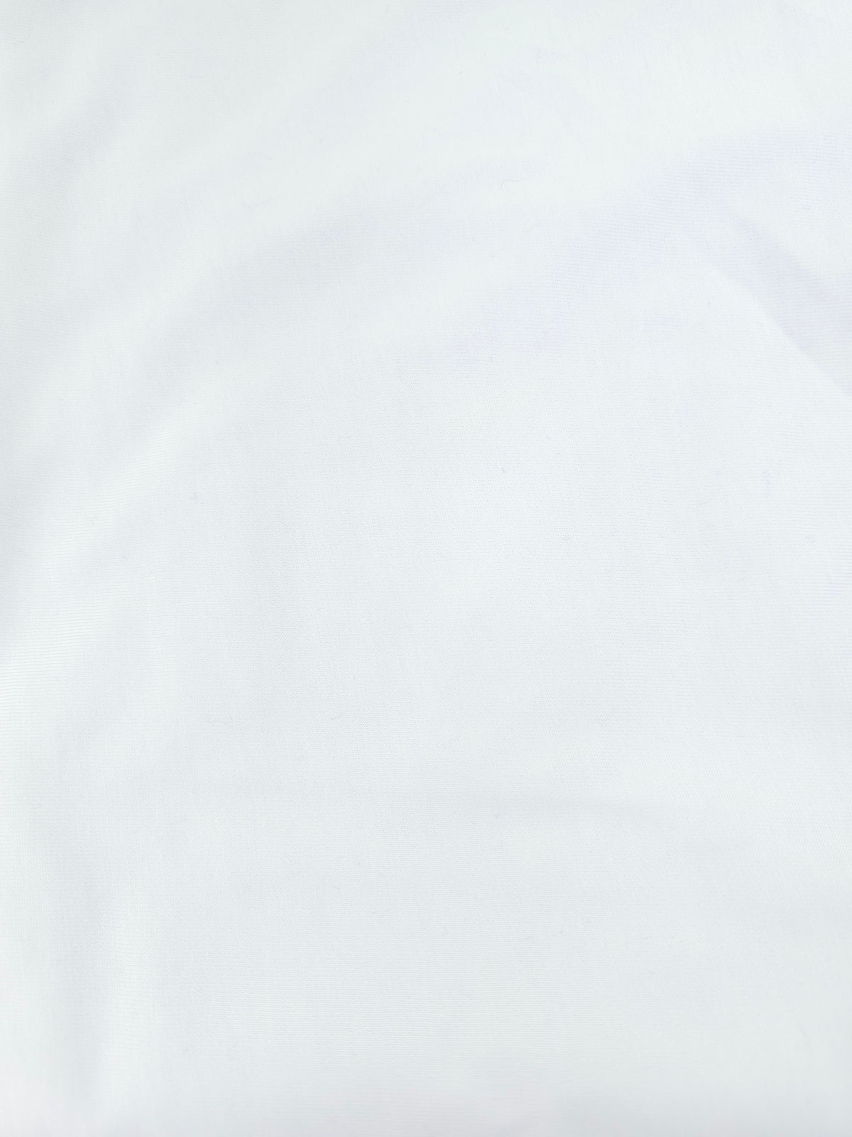 White Cotton jersey- 2.5m piece