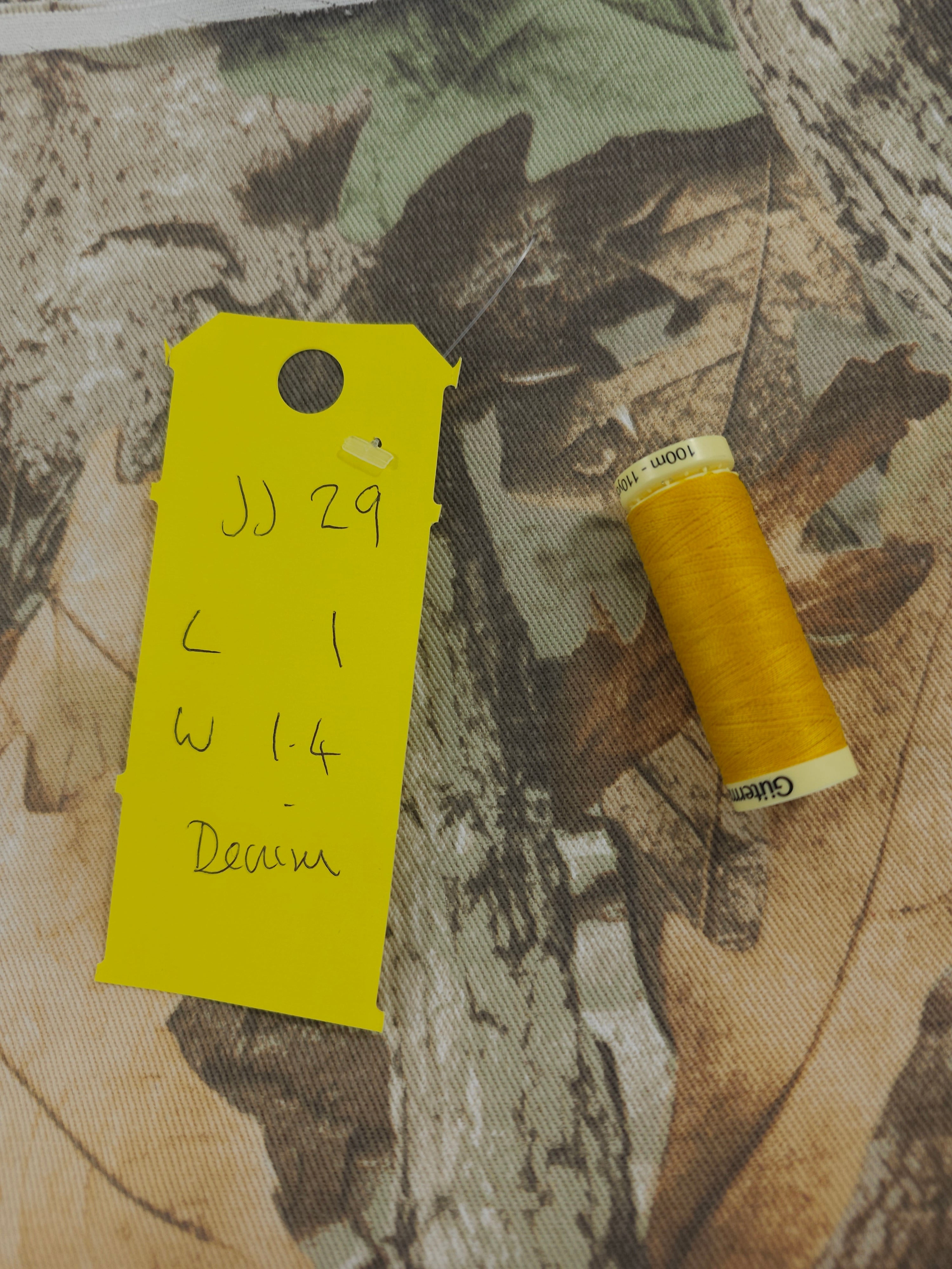 Realistic nature Denim- 1m piece