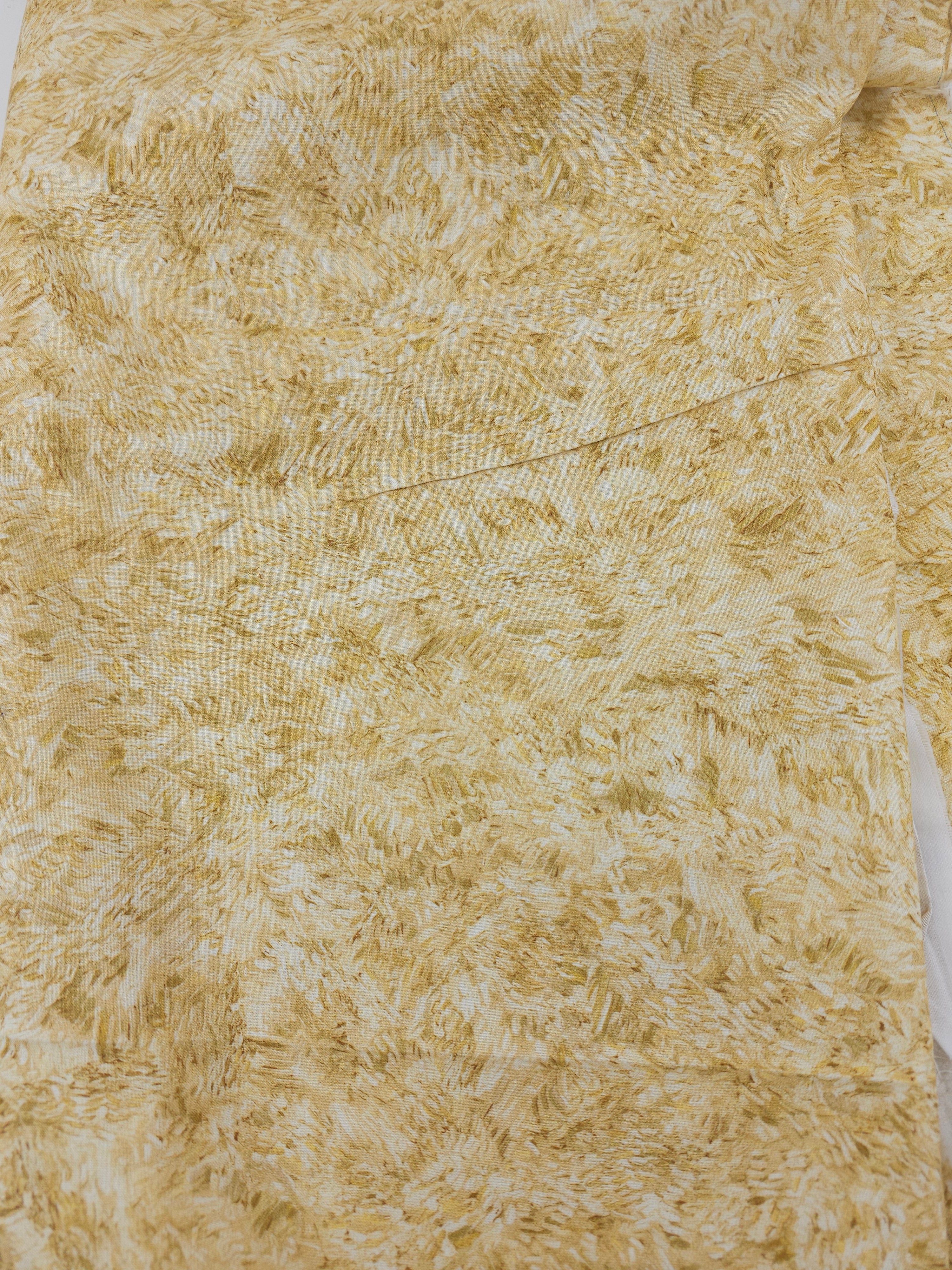 Light hay paint Cotton- 2.5m piece