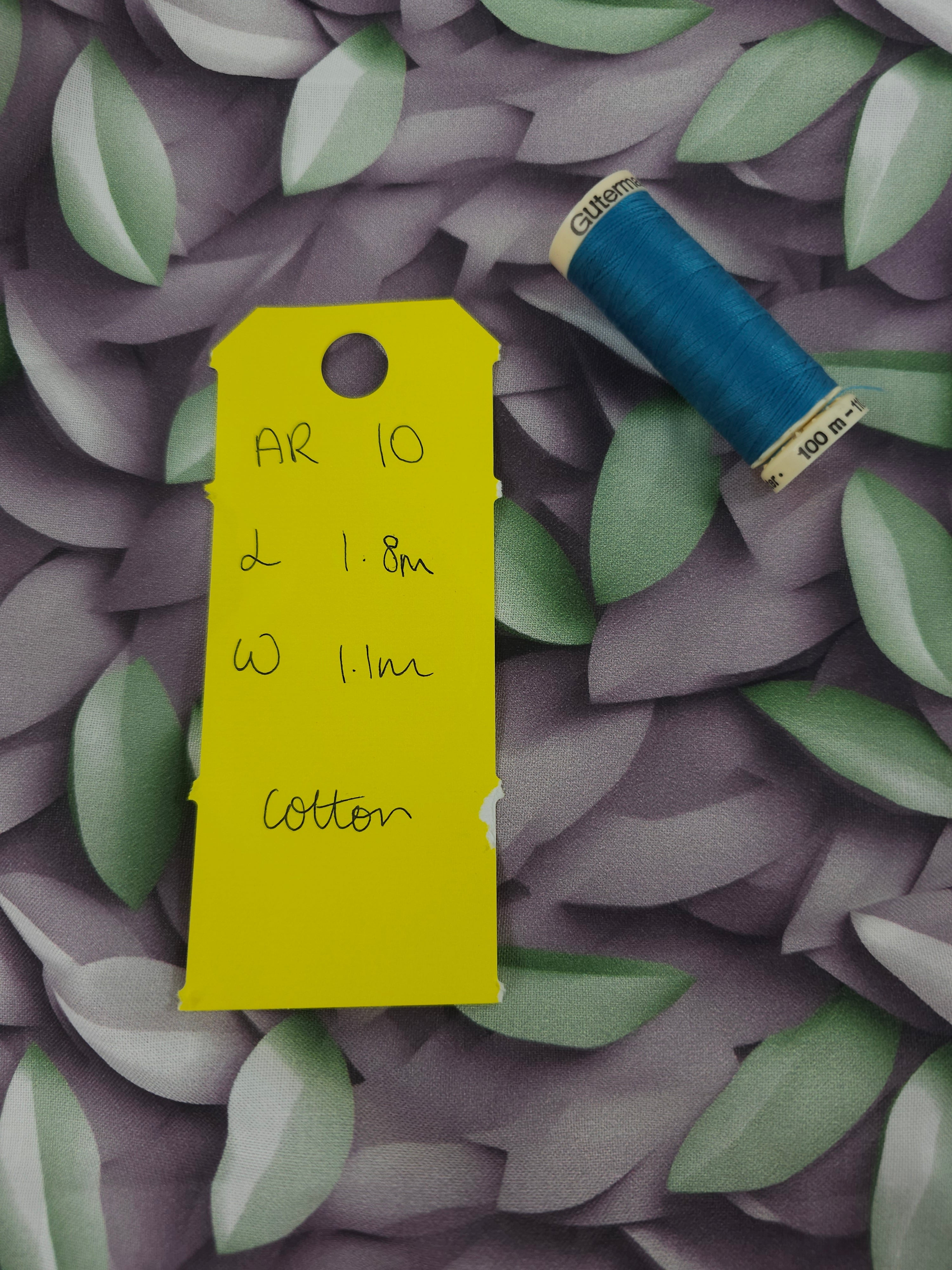 Intelligent leaf Cotton- 1.8m piece