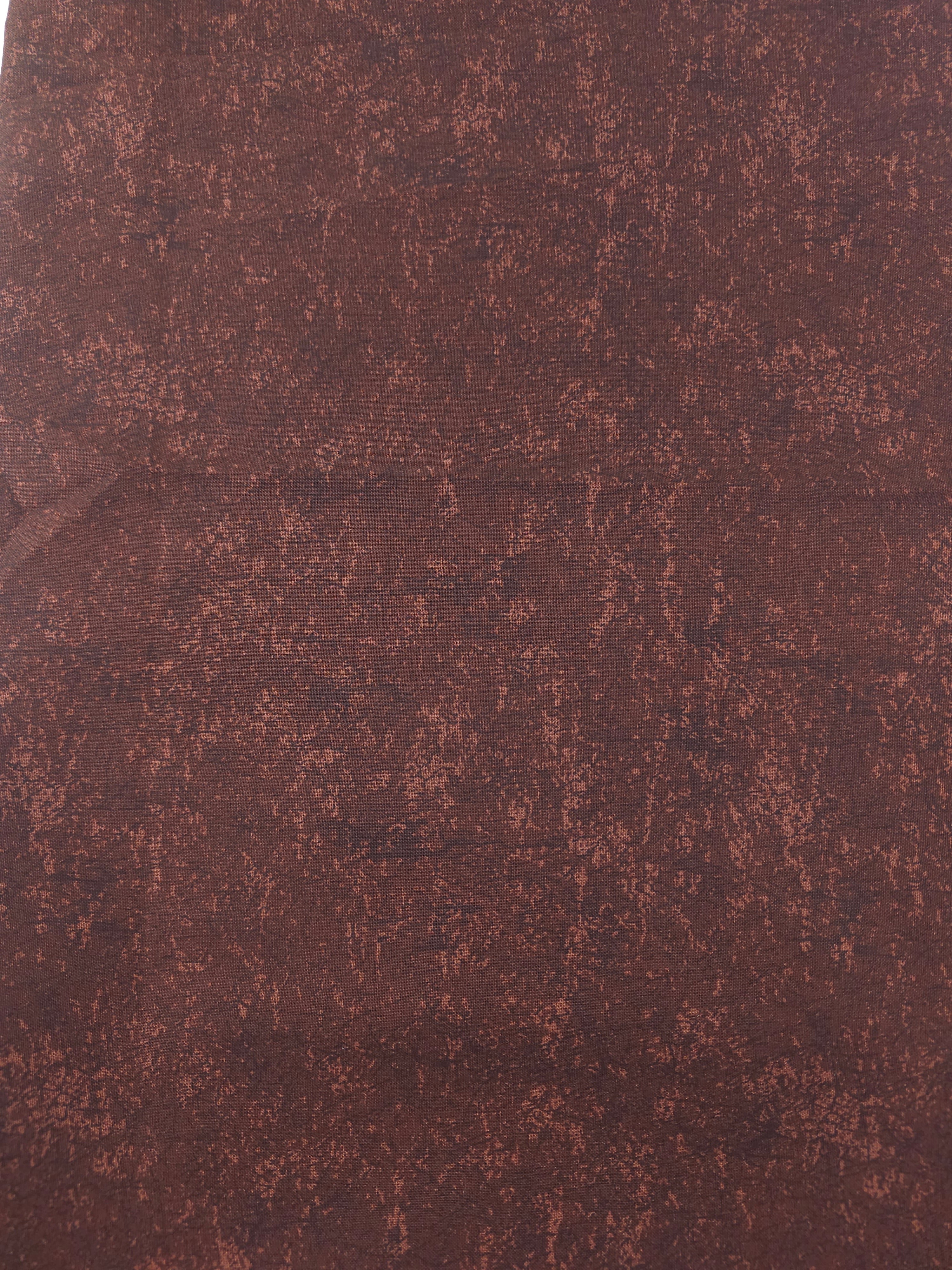 Burnt sienna Cotton- 1.2m piece