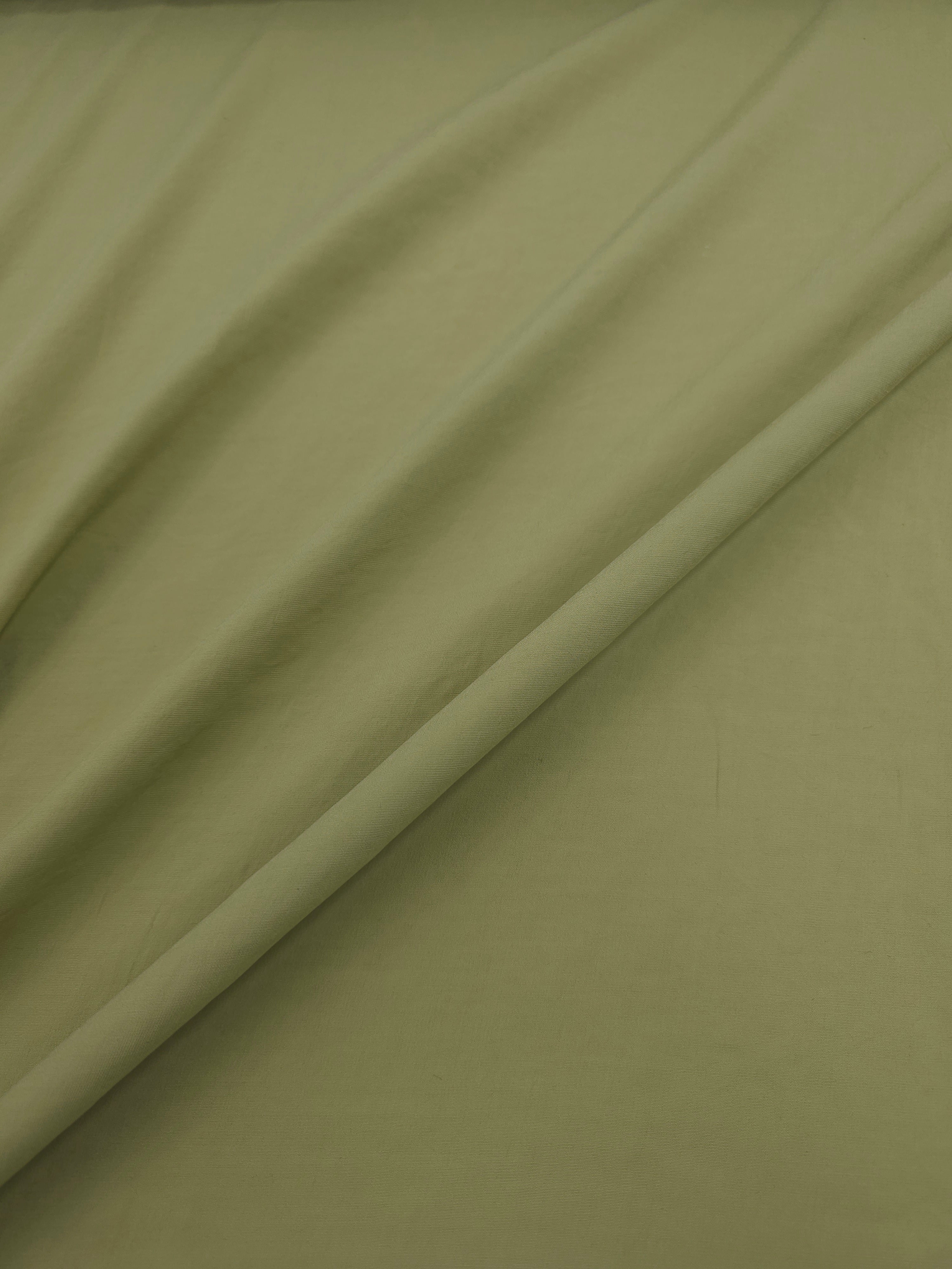 Muted Lime Cupro Modal