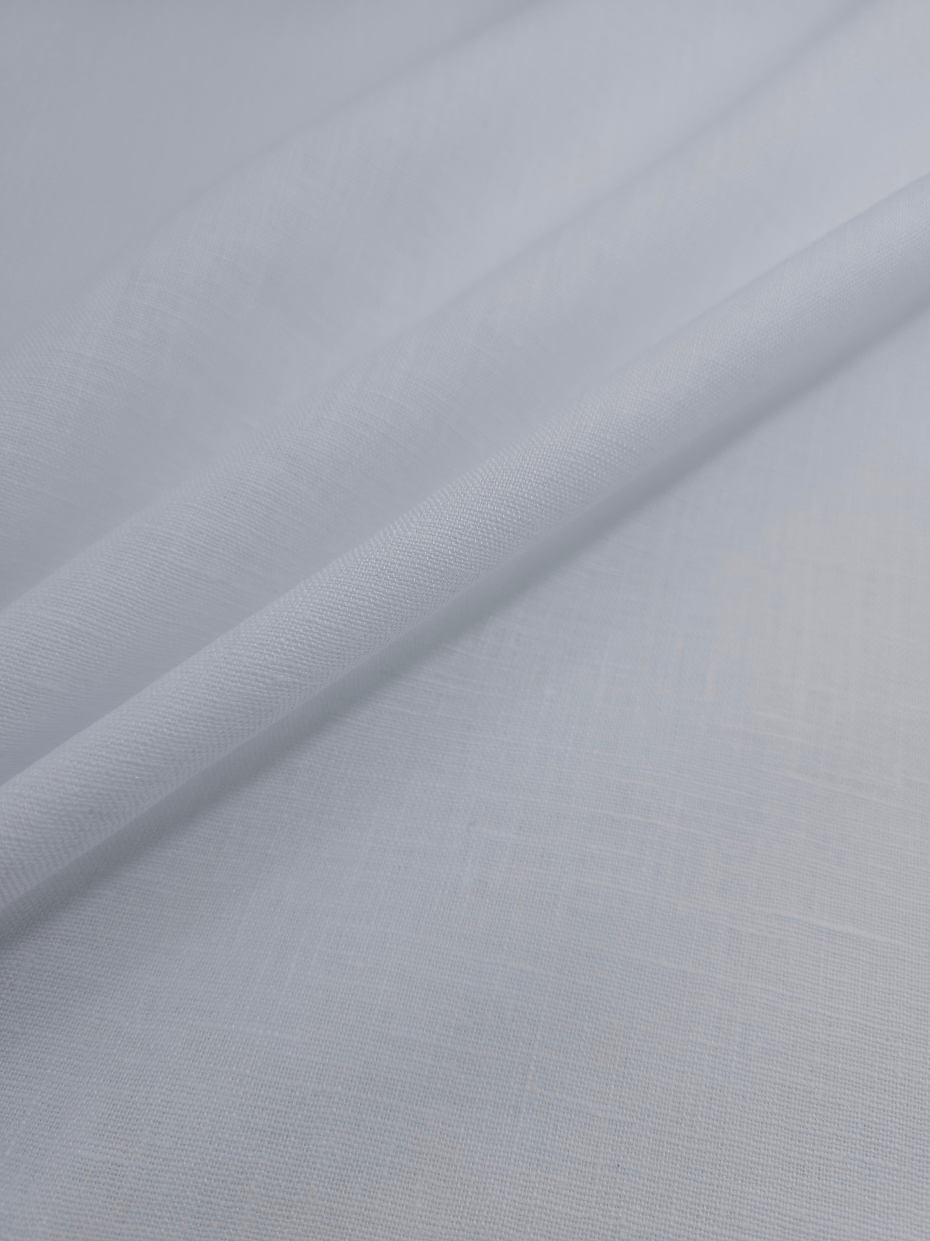 White 100% Linen
