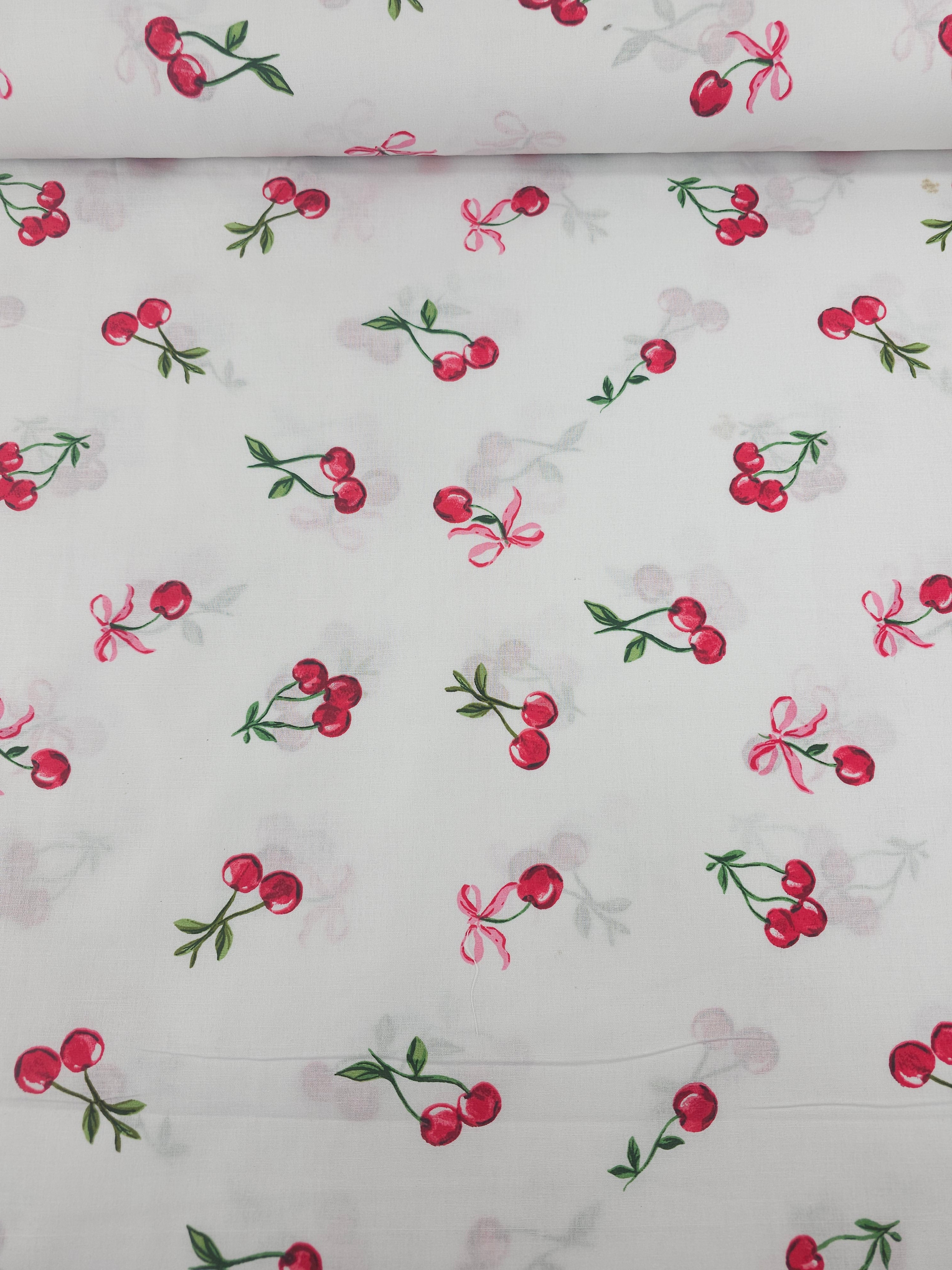 Cherry 100% Cotton 102” *EXTRA WIDE*