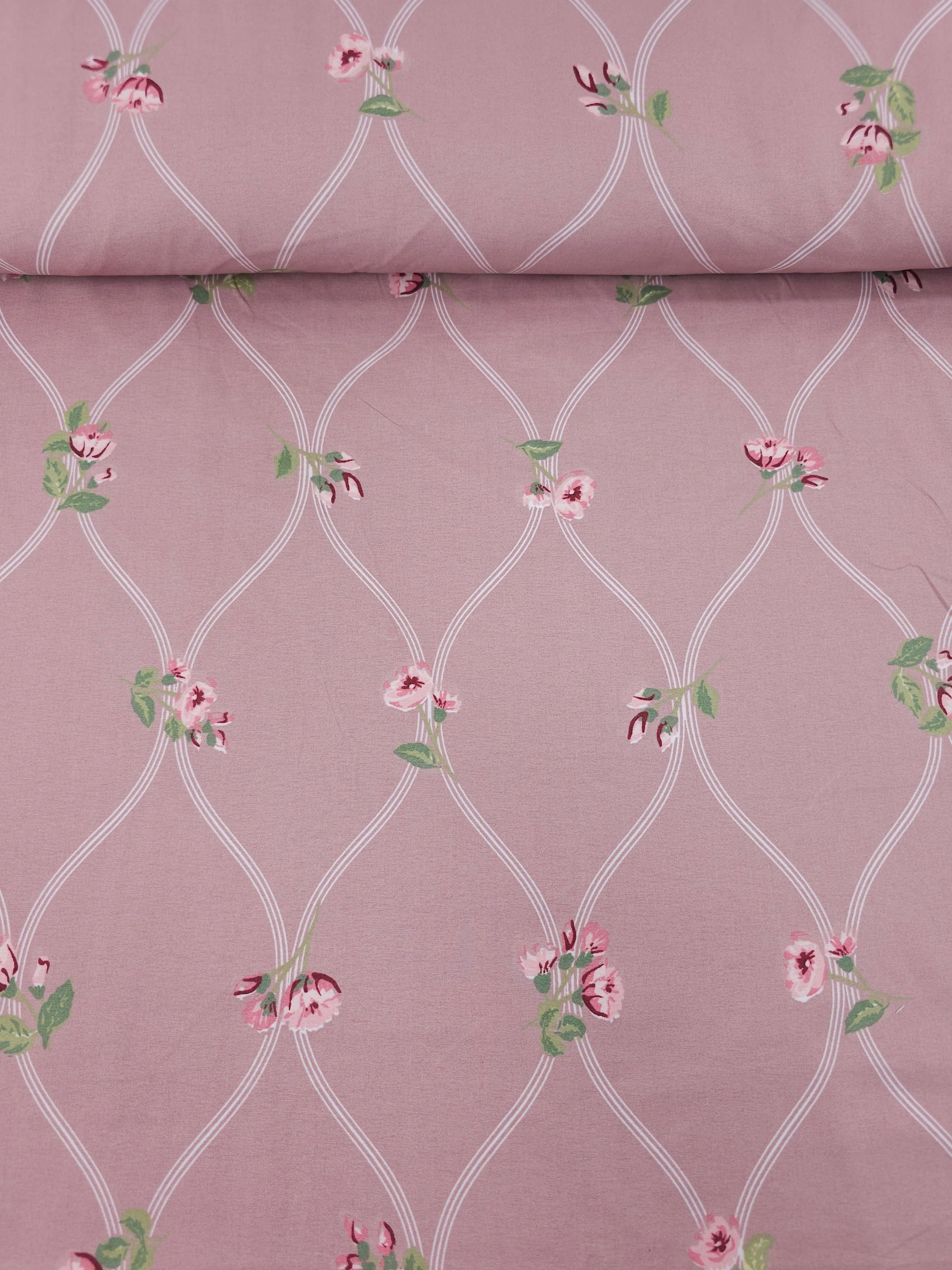 Blush Rose Opulence 100% Cotton 98" *EXTRA WIDE*